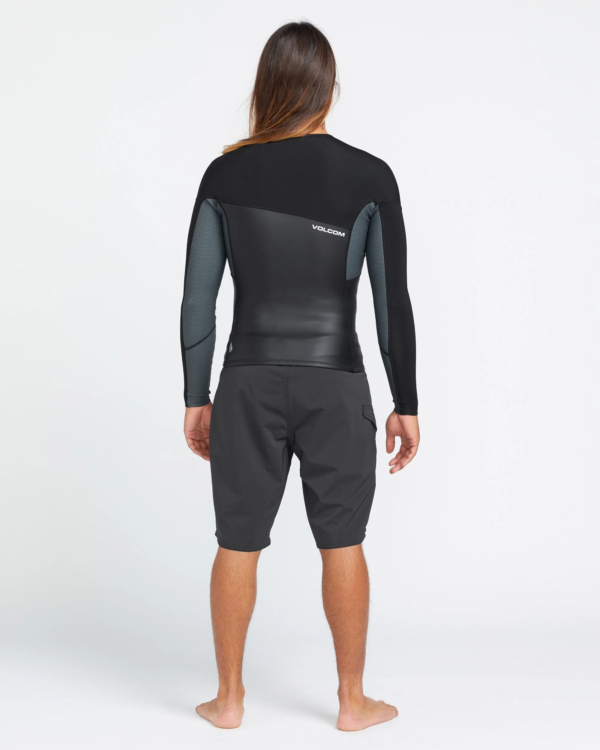 Veste Néoprène 1.5 mm Zippée - BLACK - Image 2