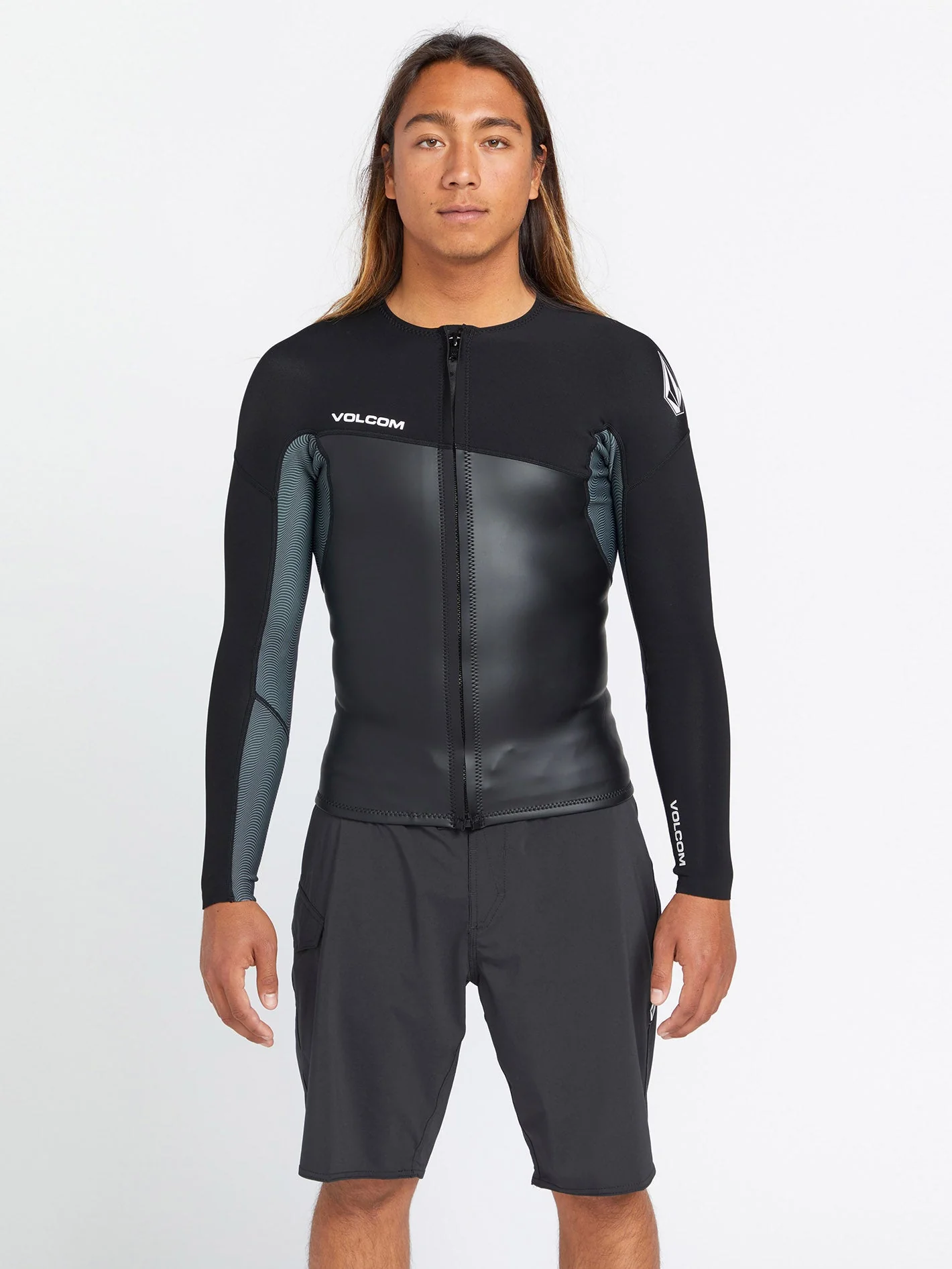 Veste Néoprène 1.5 mm Zippée - BLACK - Image 3