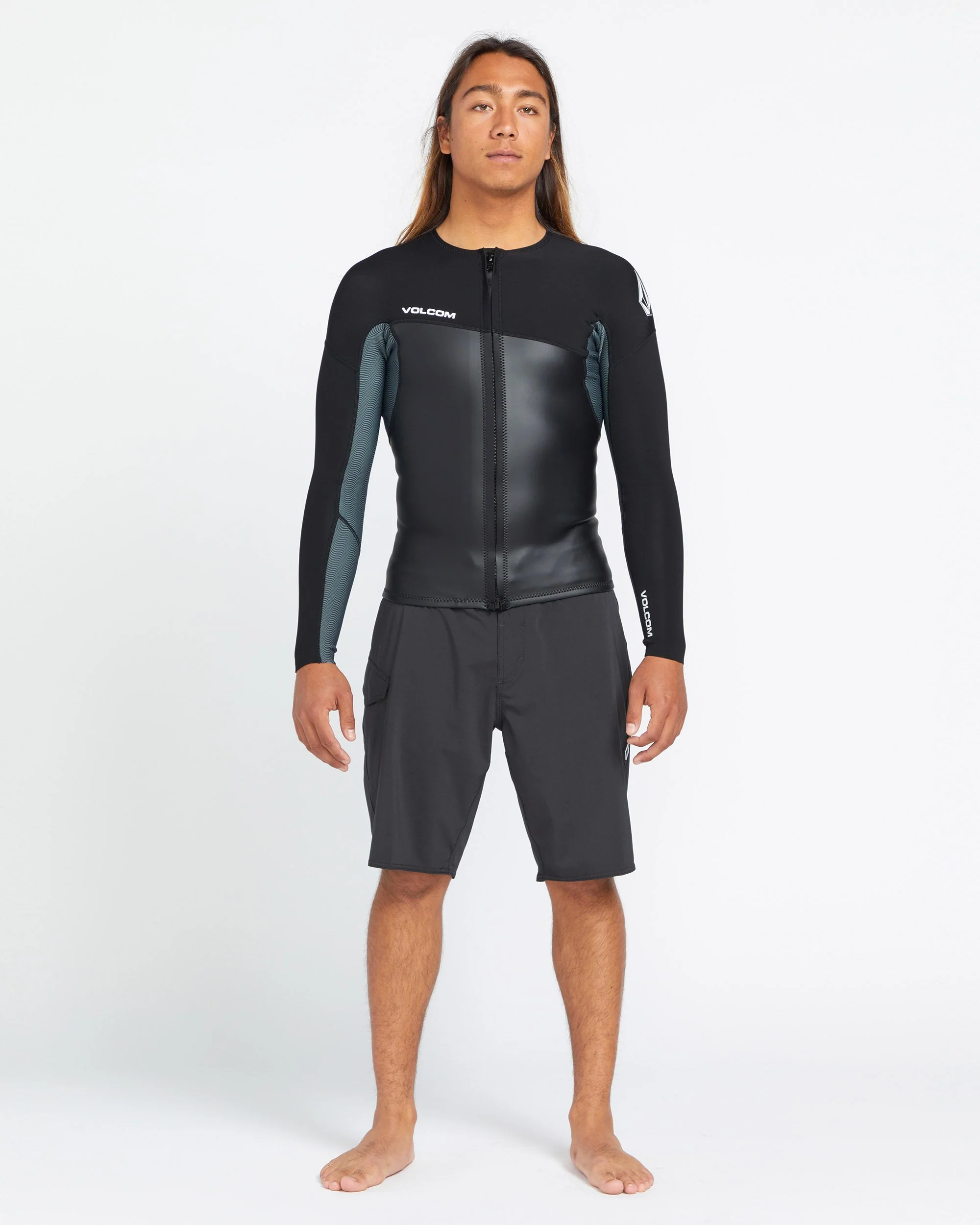 Veste Néoprène 1.5 mm Zippée - BLACK - Image 9