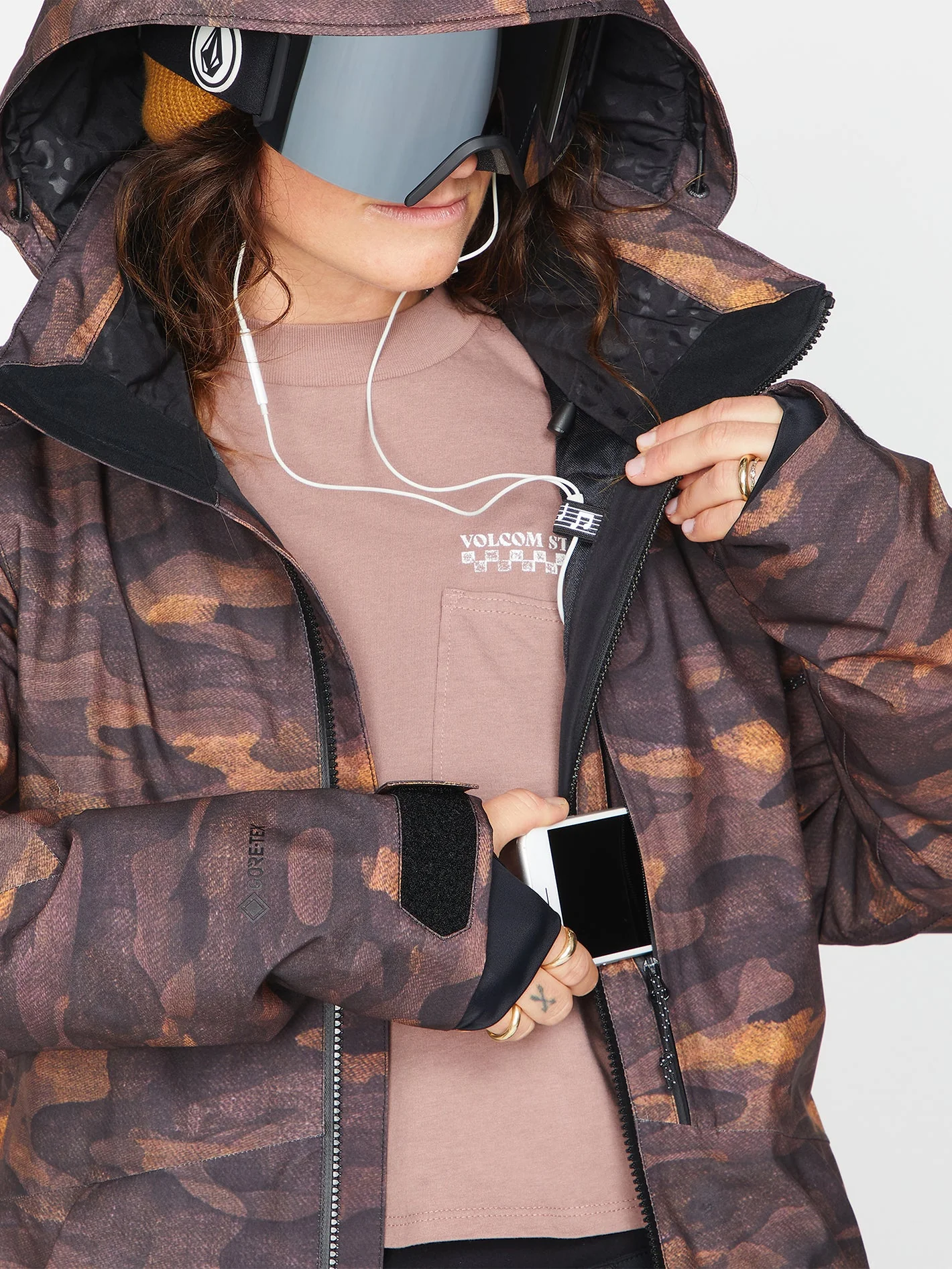 Veste de snow 3D Stretch Gore-Tex - Dusk Camo - Image 5