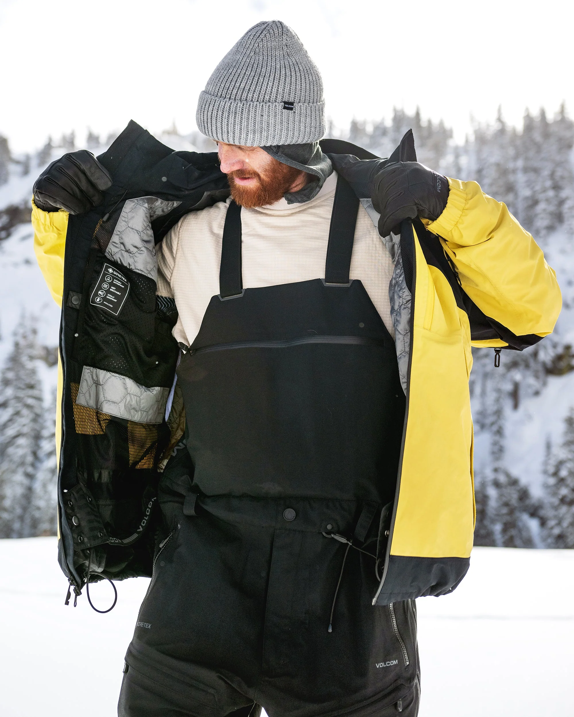 Combinaison 3L Gore-Tex Bib - Black - Image 2