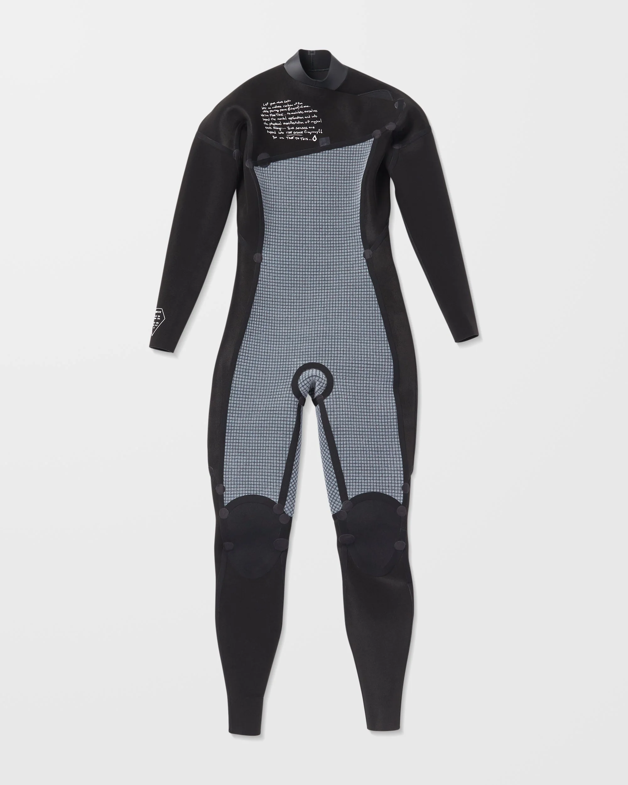 Combinaison De Surf 4/3 Mm Zippée Poitrine - Black - Image 11