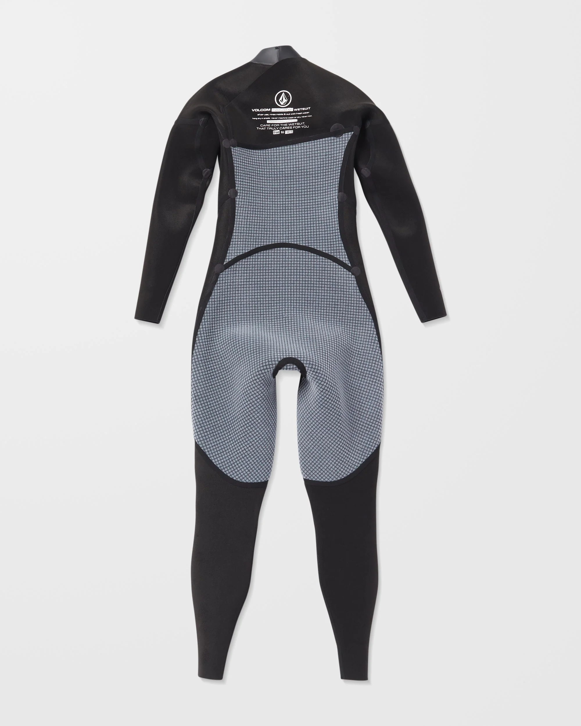 Combinaison De Surf 4/3 Mm Zippée Poitrine - Black - Image 4