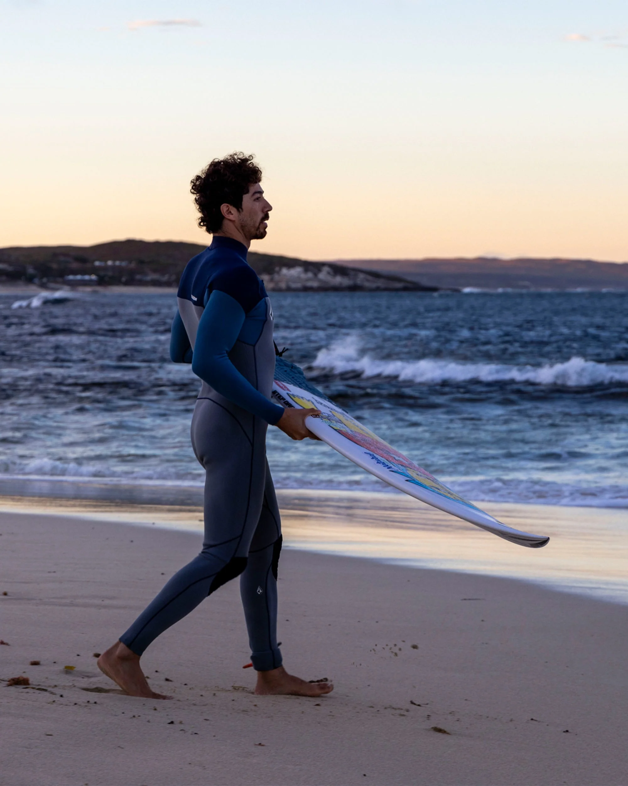 Combinaison de surf Modulator 4/3Mm zippée poitrine - CRUZER BLUE - Image 10
