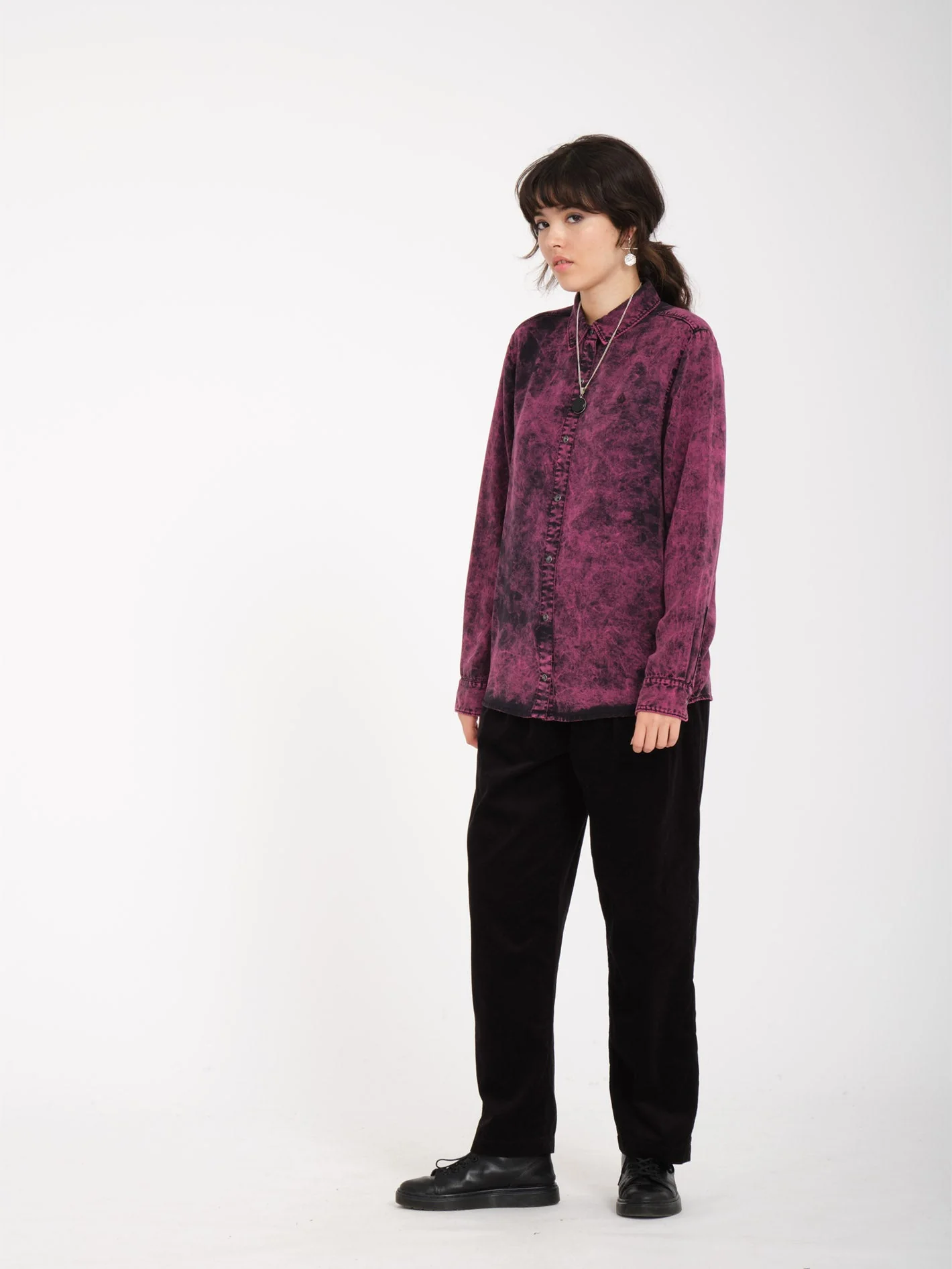 Chemise Acid - WINE - Image 3