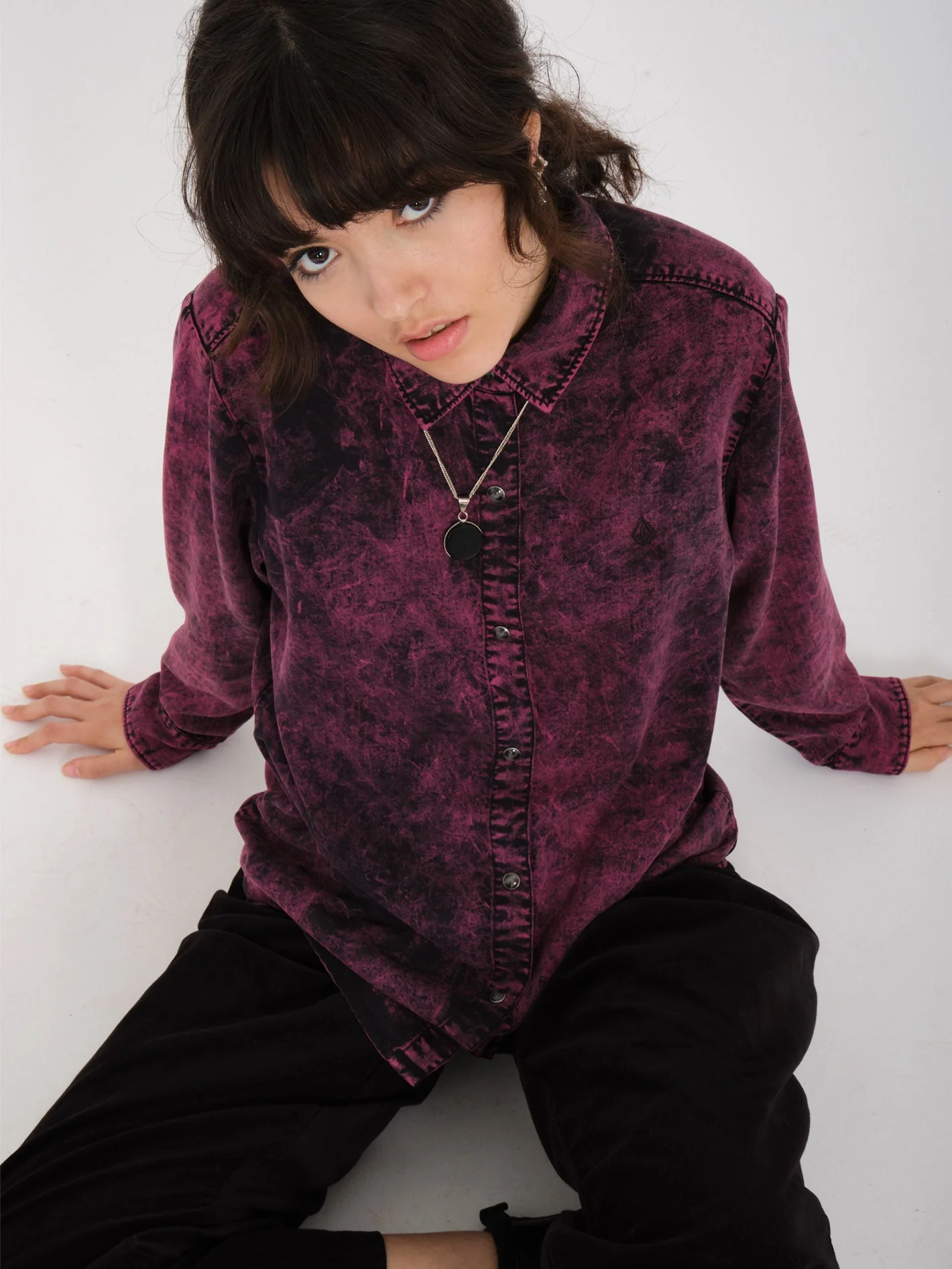 Chemise Acid - WINE - Image 5