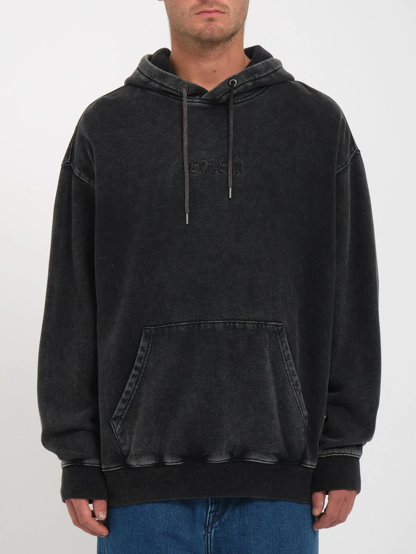 Sweat à capuche Acid Wall - BLACK
