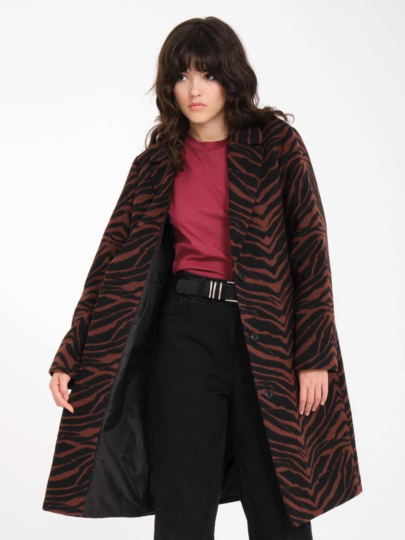 Manteau Acousteec - BITTER CHOCOLATE - Image 5