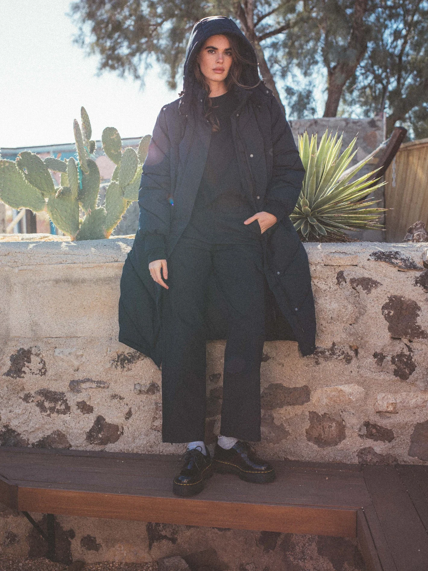 Veste doudoune Alldaylong - BLACK - Image 7