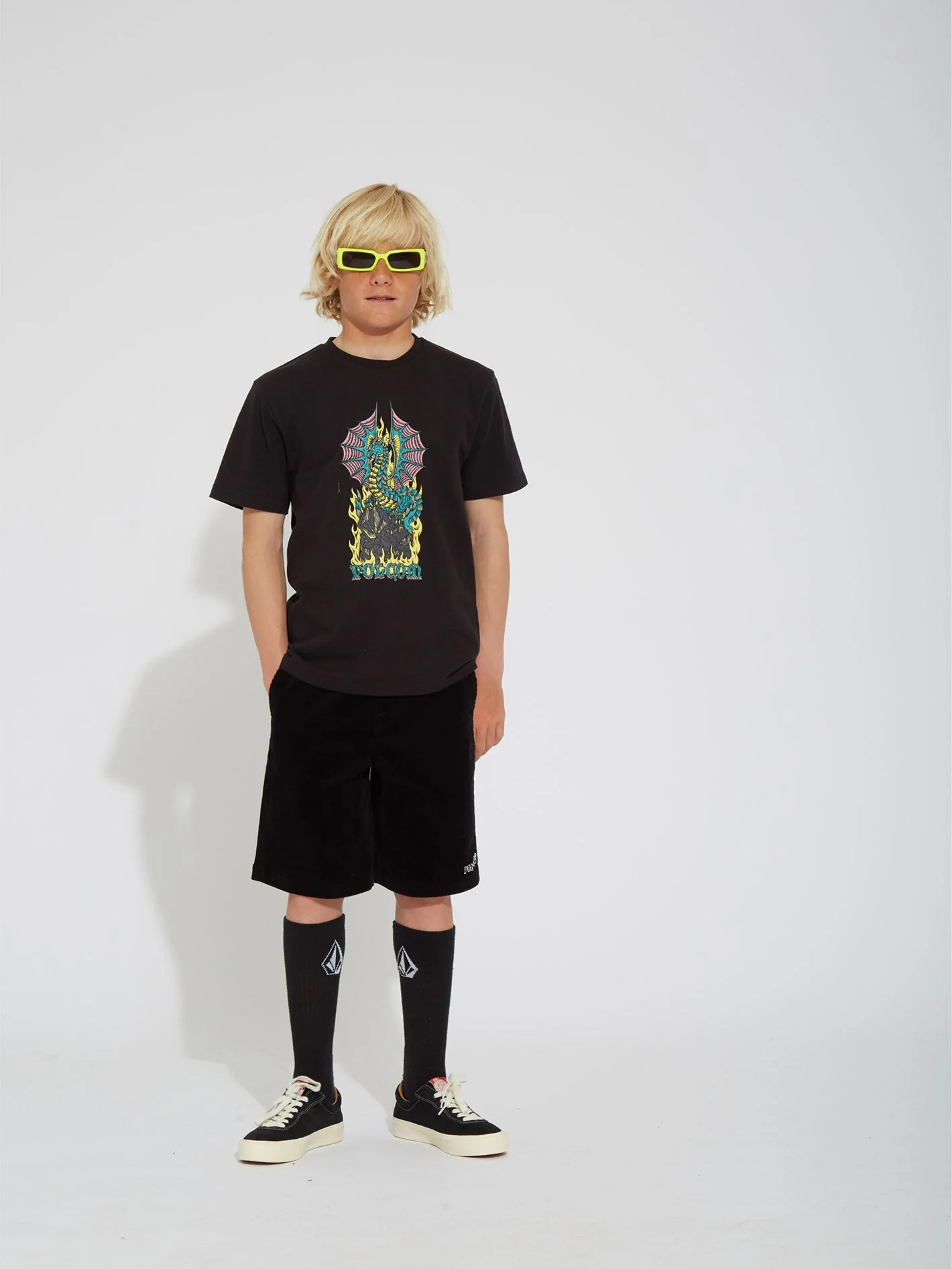 T-shirt Alstone - BLACK - (ENFANT) - Image 5