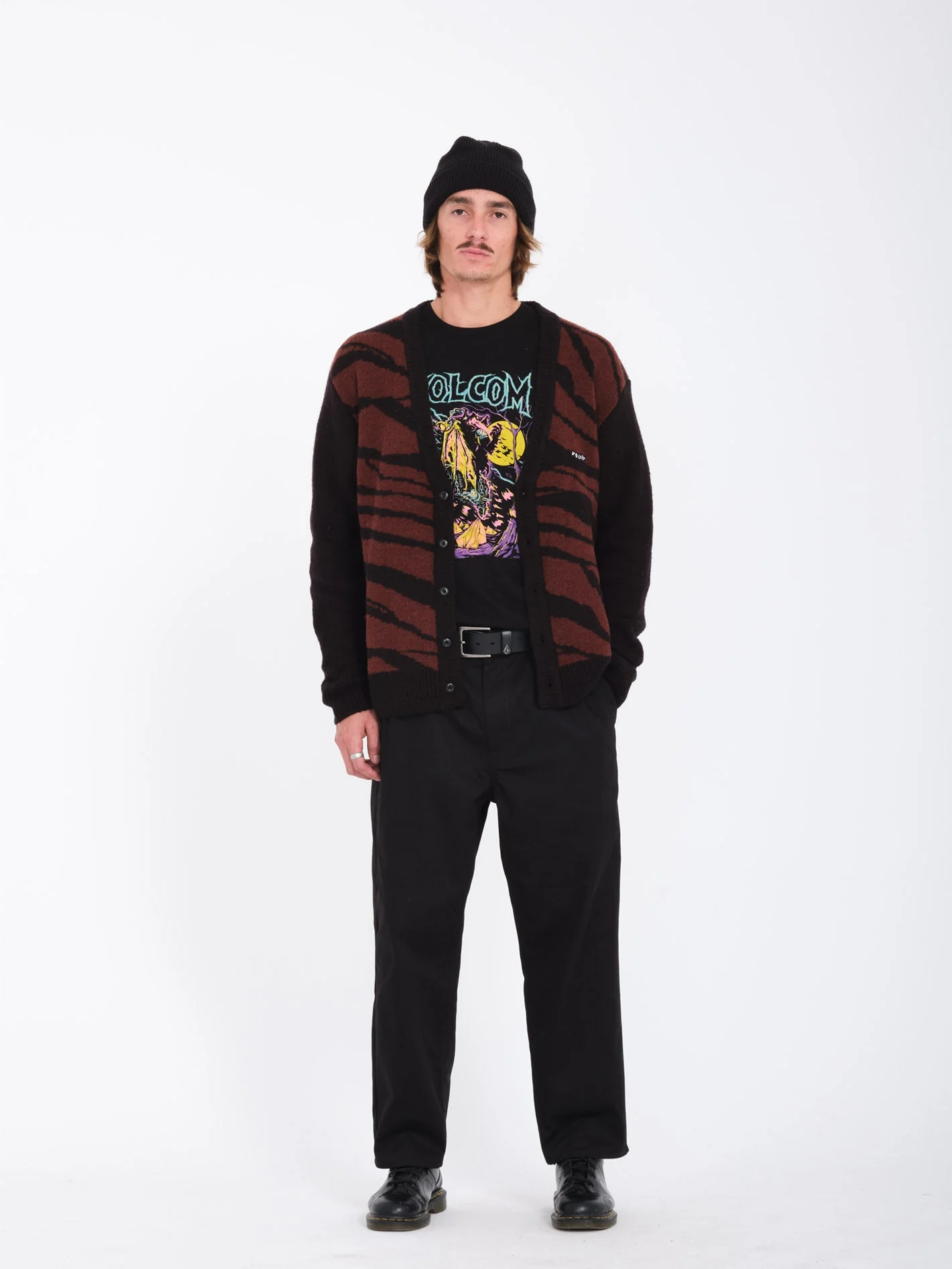 Cardigan Anarchietour - BLACK - Image 3