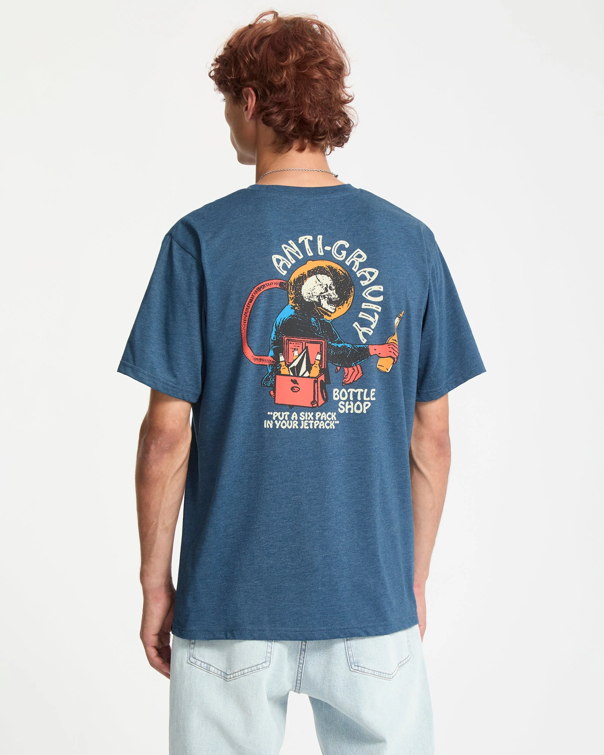 T-Shirt Anti Gravity - Cosmic Blue - Image 2