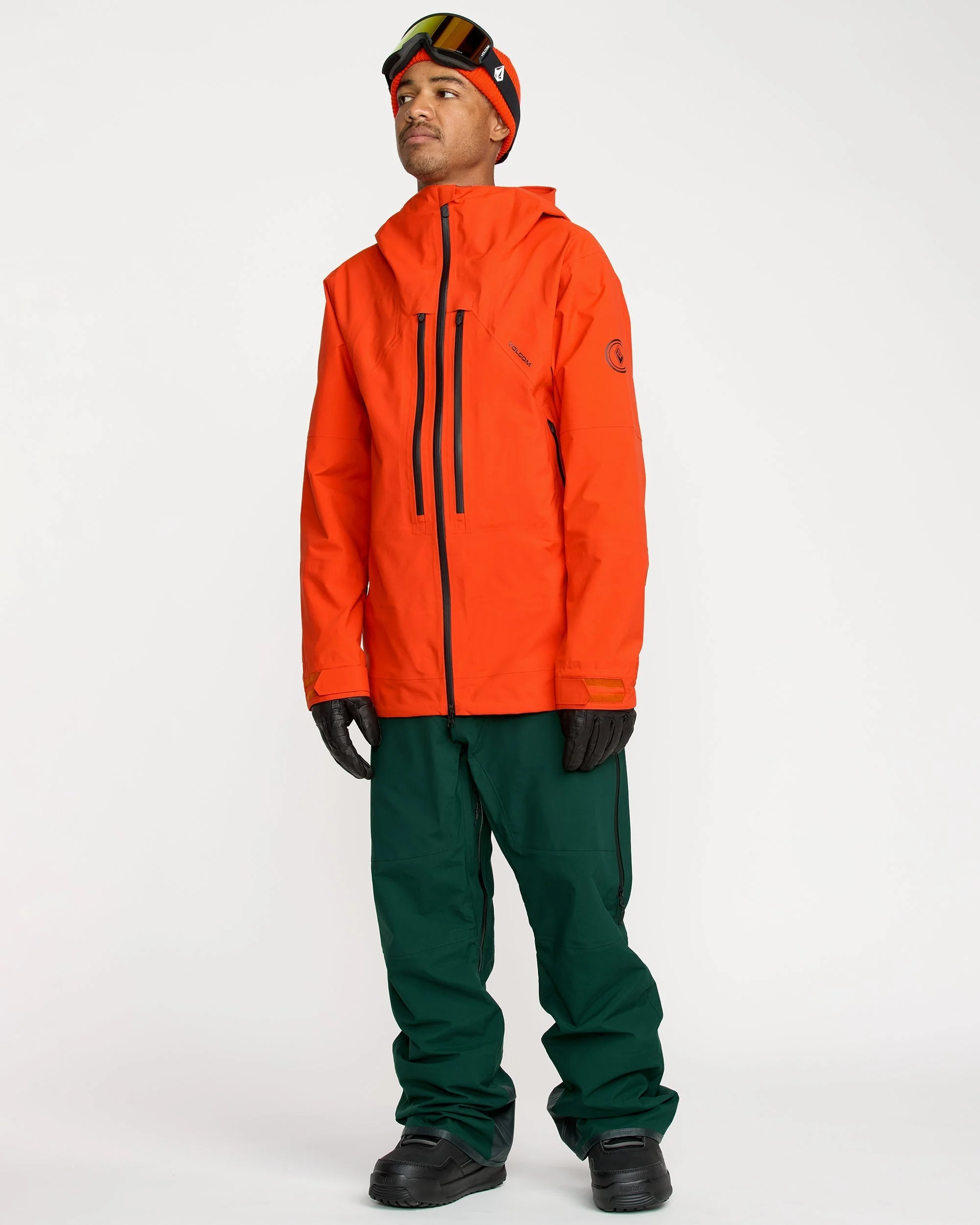 Veste Gore-tex Pro Shell Anyox Guide - Orange Shock - Image 4