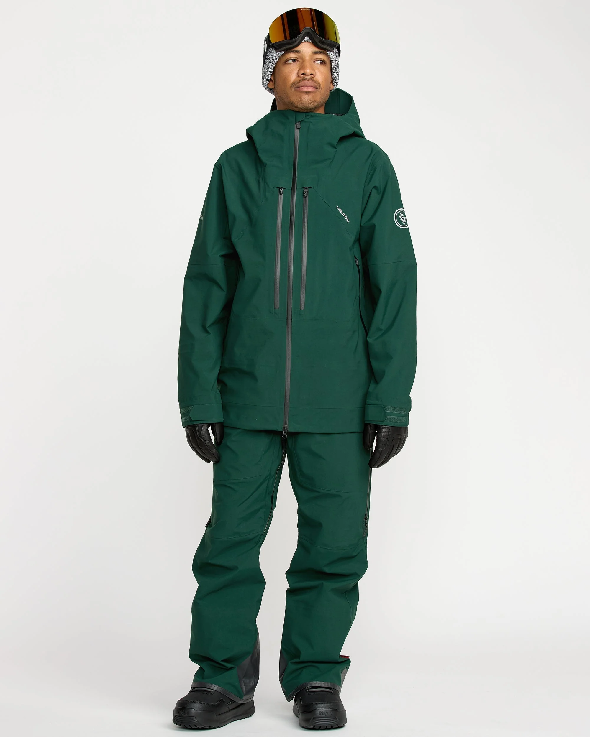 Veste Gore-tex Pro Shell Anyox Guide - Black Green - Image 4