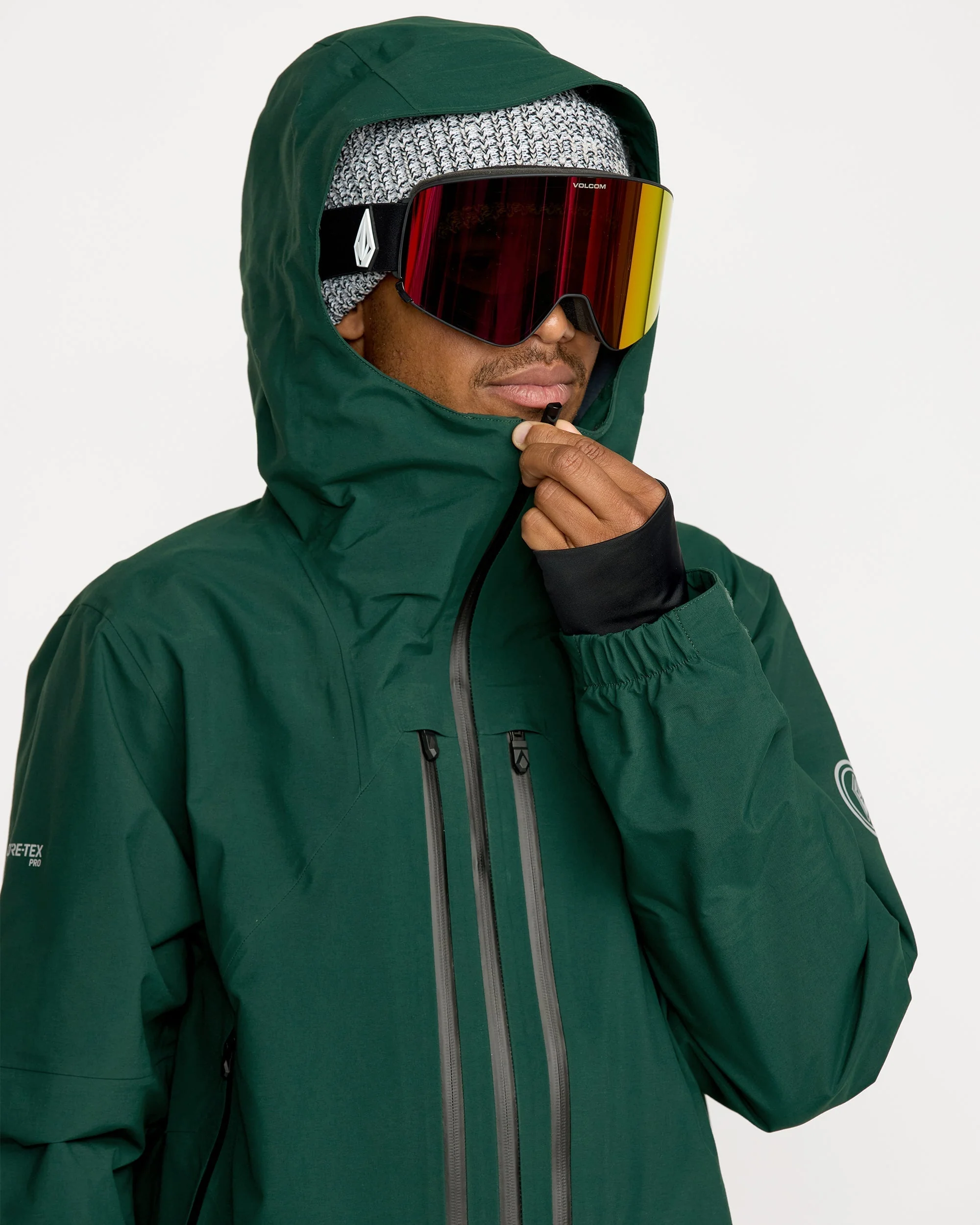 Veste Gore-tex Pro Shell Anyox Guide - Black Green - Image 7