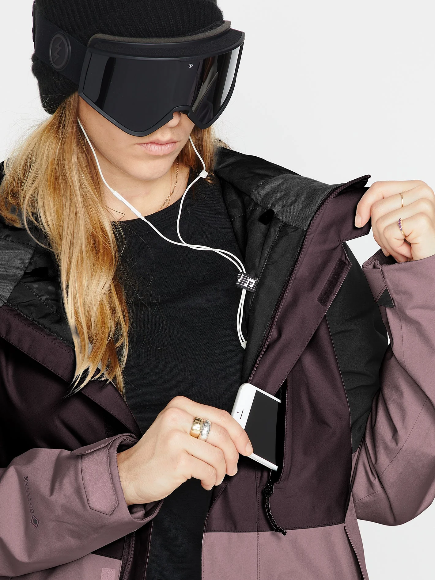 Veste de snow Aris Insulated Gore-Tex - Black Plum - Image 6