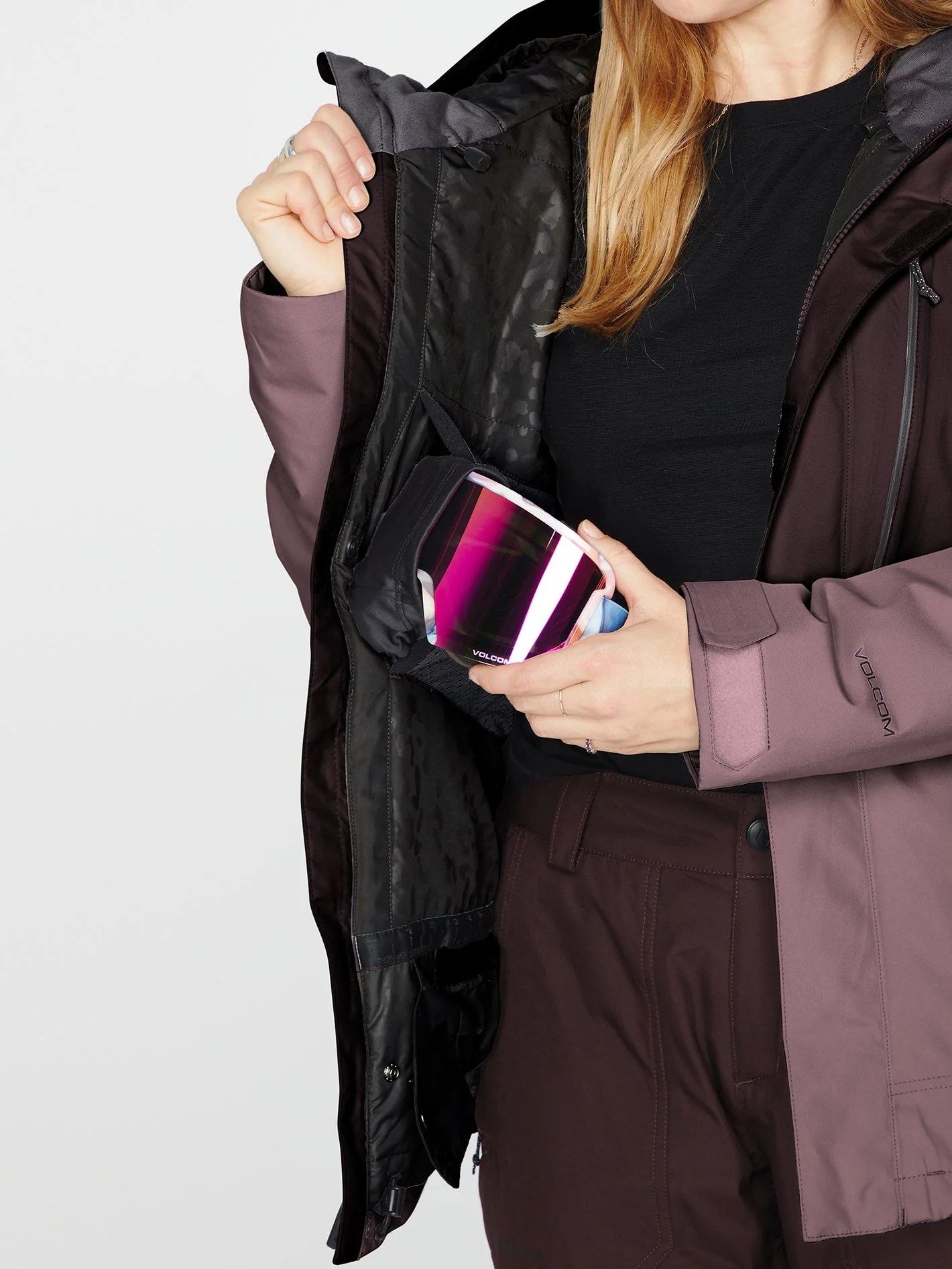 Veste de snow Aris Insulated Gore-Tex - Black Plum - Image 9