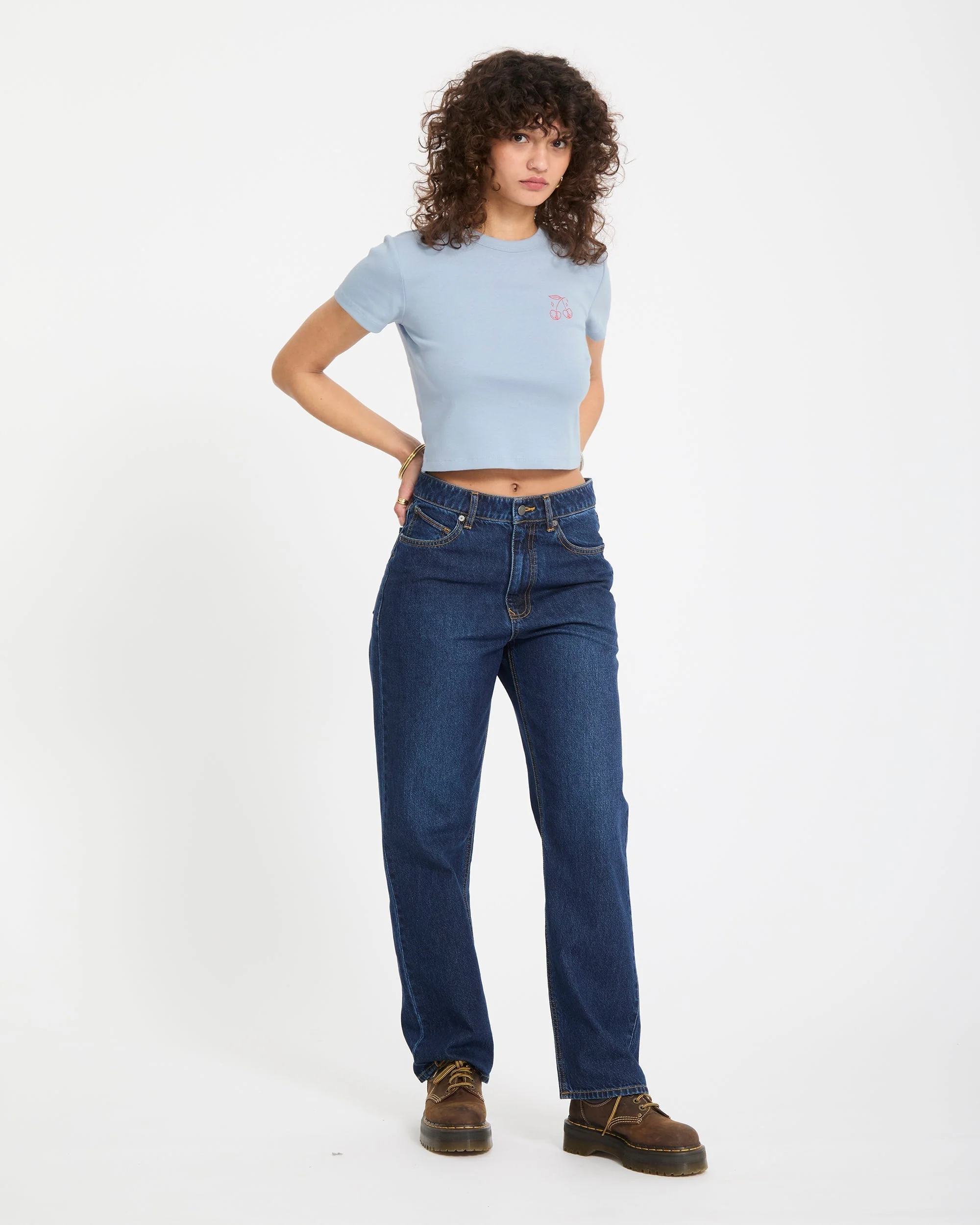 Crop-top As If Baby - Cali Blue - Image 7