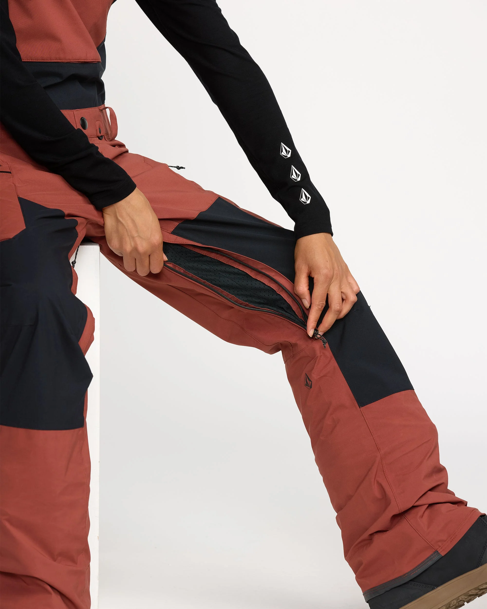 Salopette de snow Gore-Tex Ash Stretch - Henna - Image 8