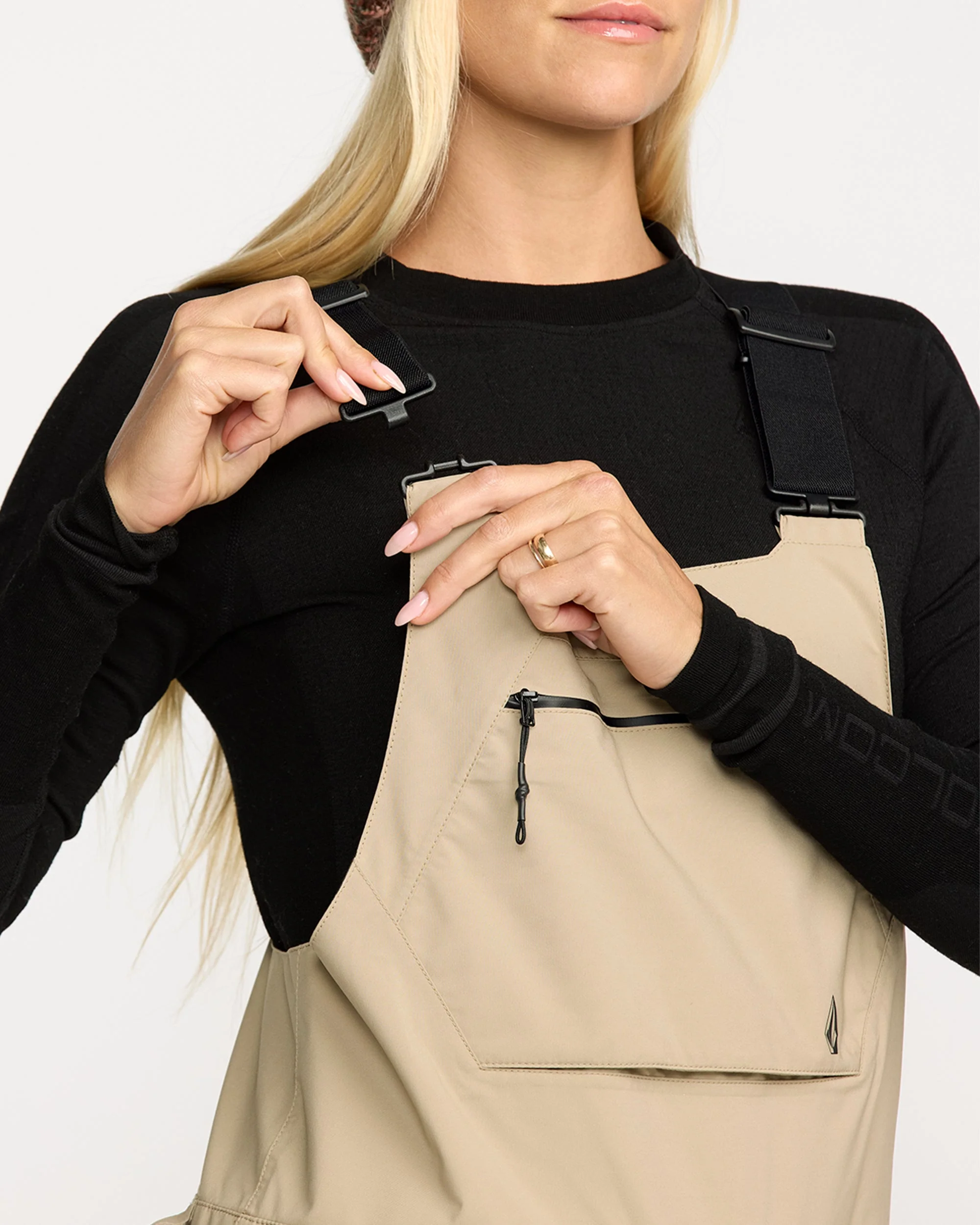 Salopette de snow Gore-Tex Ash Stretch - Oatmeal - Image 6