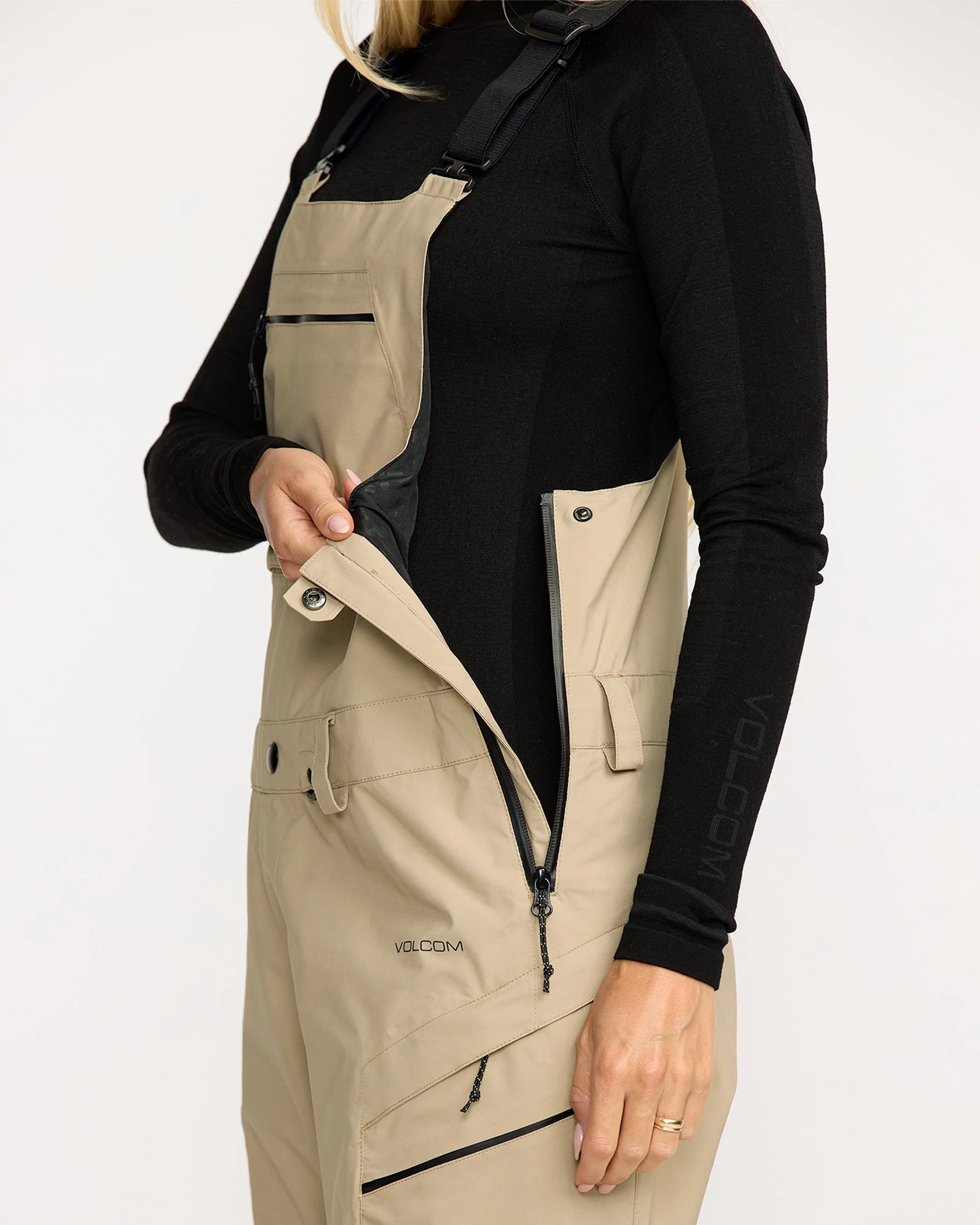 Salopette de snow Gore-Tex Ash Stretch - Oatmeal - Image 7