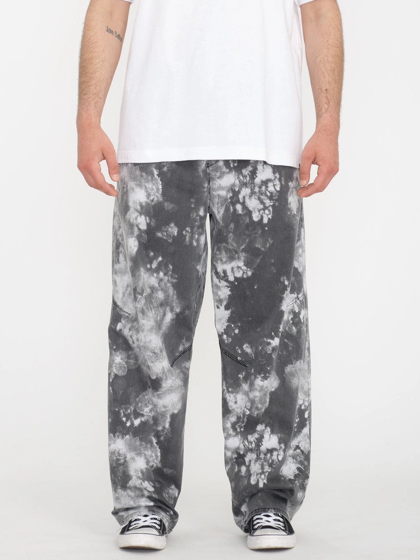 Pantalon BeachAsphalt - BLACK WHITE