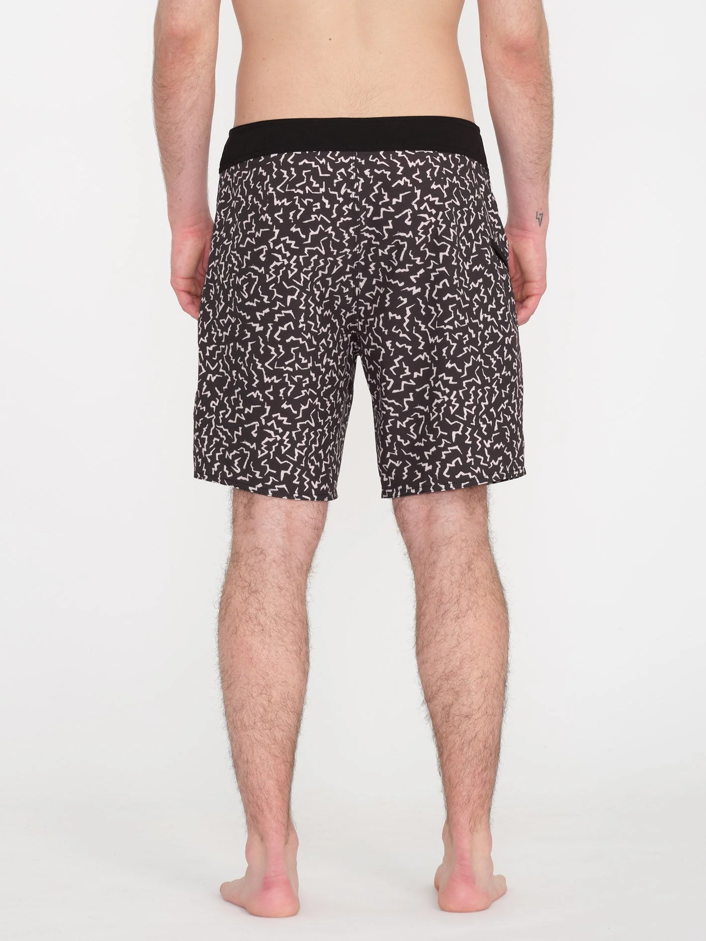 Boardshort Asphalt Beach Mod 18" - BLACK - Image 2
