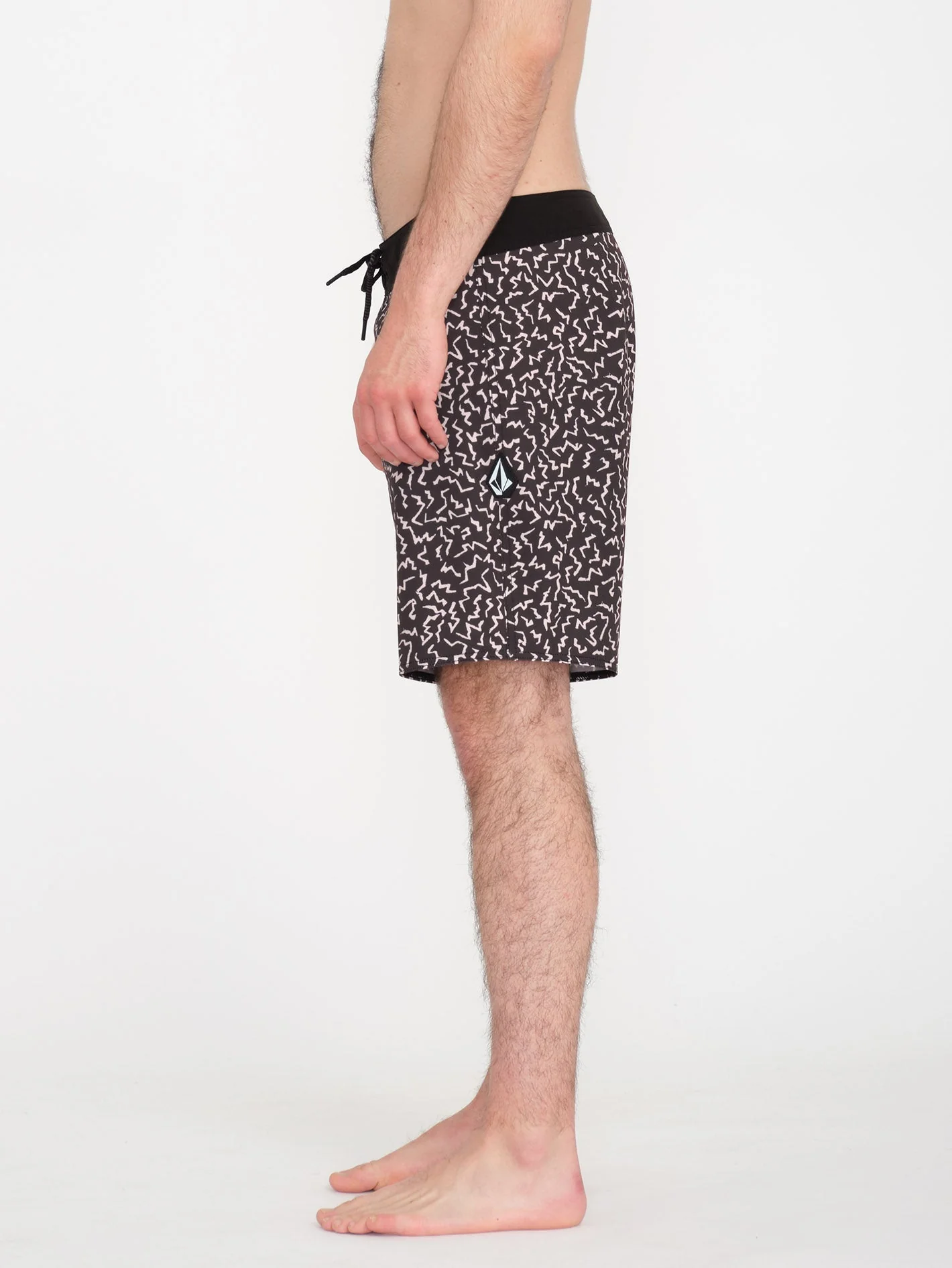 Boardshort Asphalt Beach Mod 18" - BLACK - Image 4