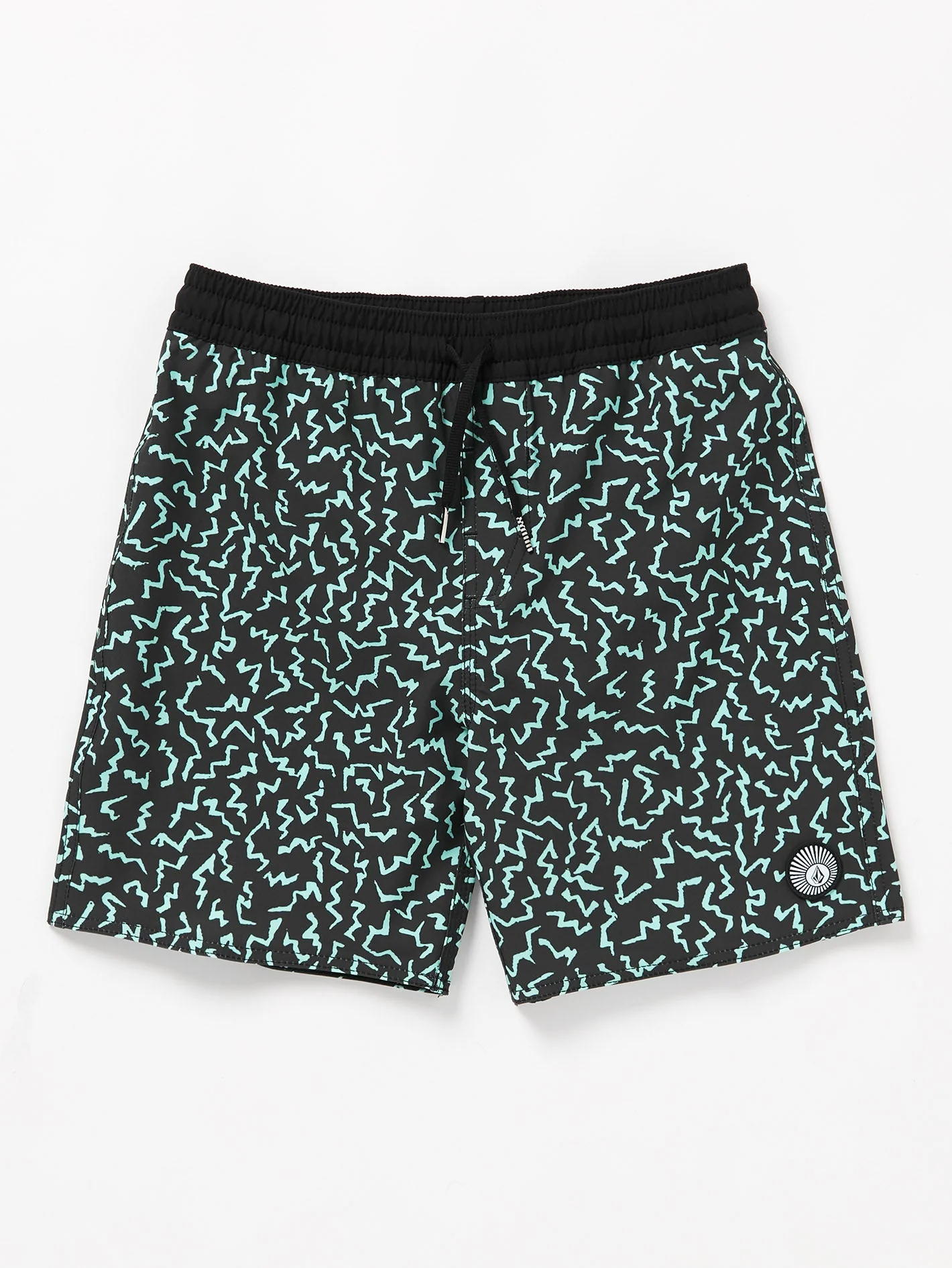 Boardshort Asphalt Beach Trunk - BLACK - (ENFANT)