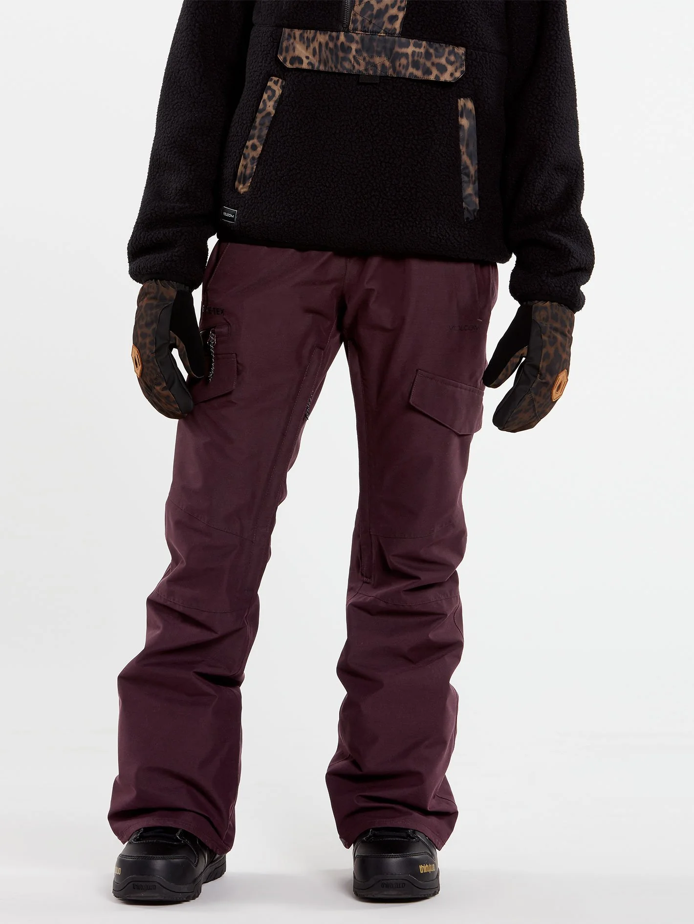 Pantalon de Snow Aston GORE-TEX - Black Red - Image 4