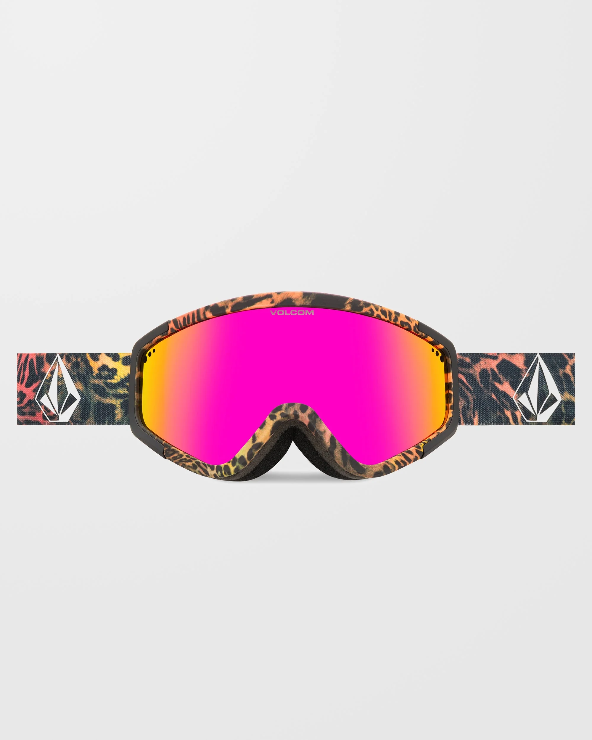 Masque de snow Attunga Acid Leopard (+écran bonus - Rose) - Pink Chrome - Image 2