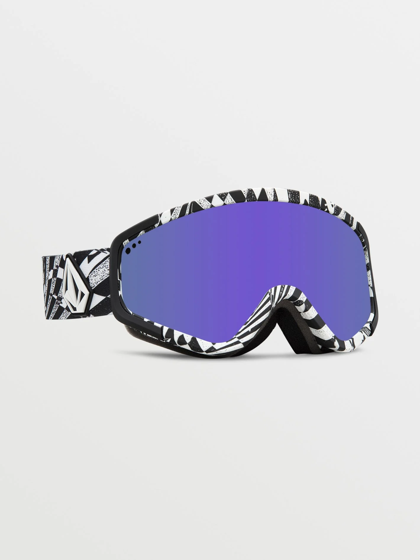 Masque de snow Attunga Op Art (+ écran bonus Yellow Chrome) - PURPLE CHROME - Image 3