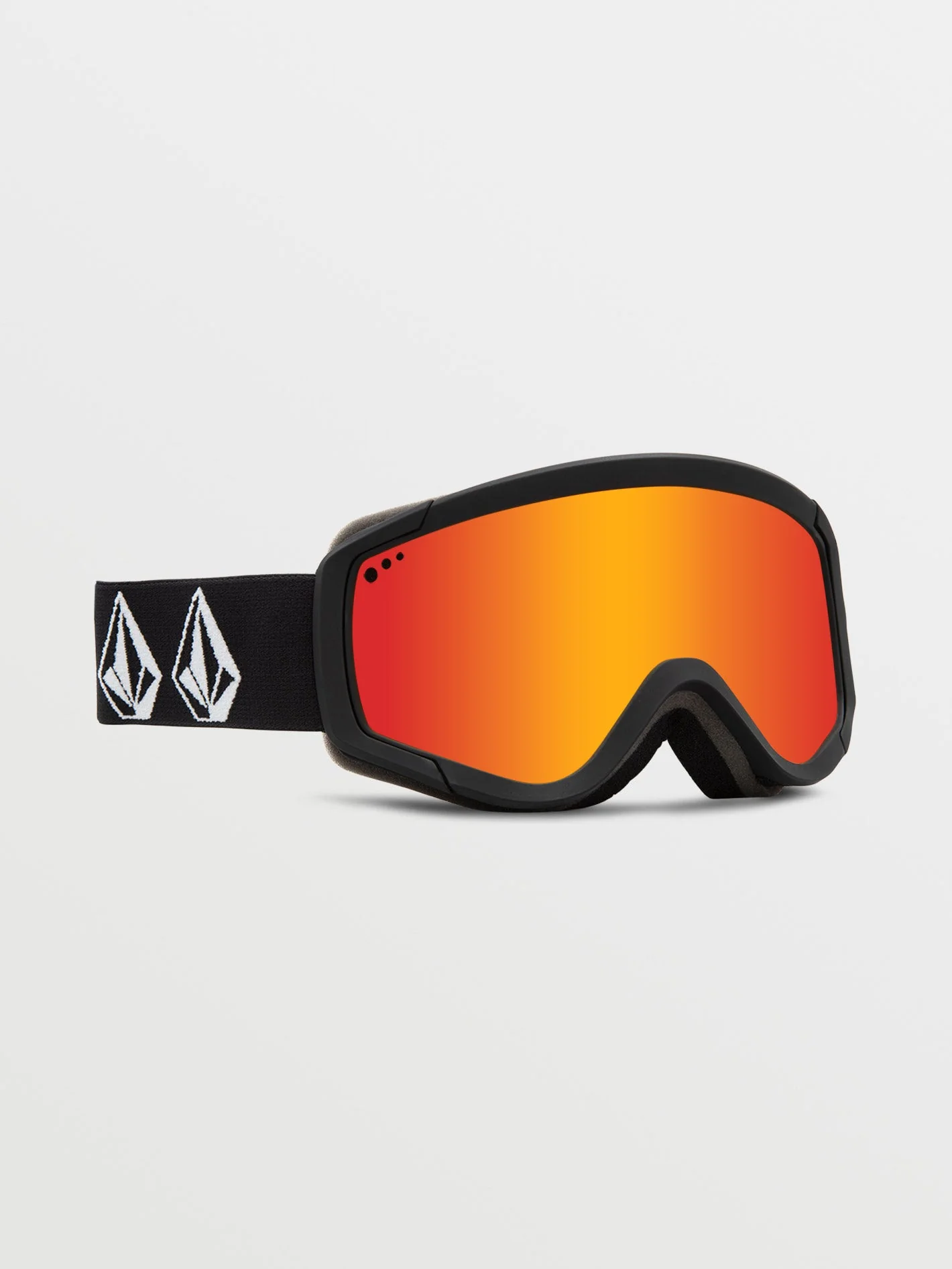 Masque de snow Attunga Matte Black Stone pour enfant (+ écran bonus Yellow Chrome) - RED CHROME - (Enfant)