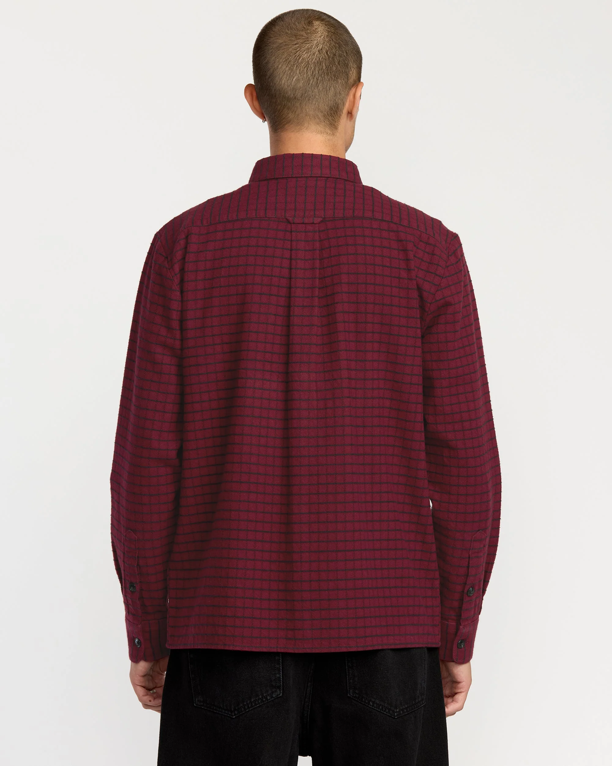Chemise Augustone - Merlot - Image 2