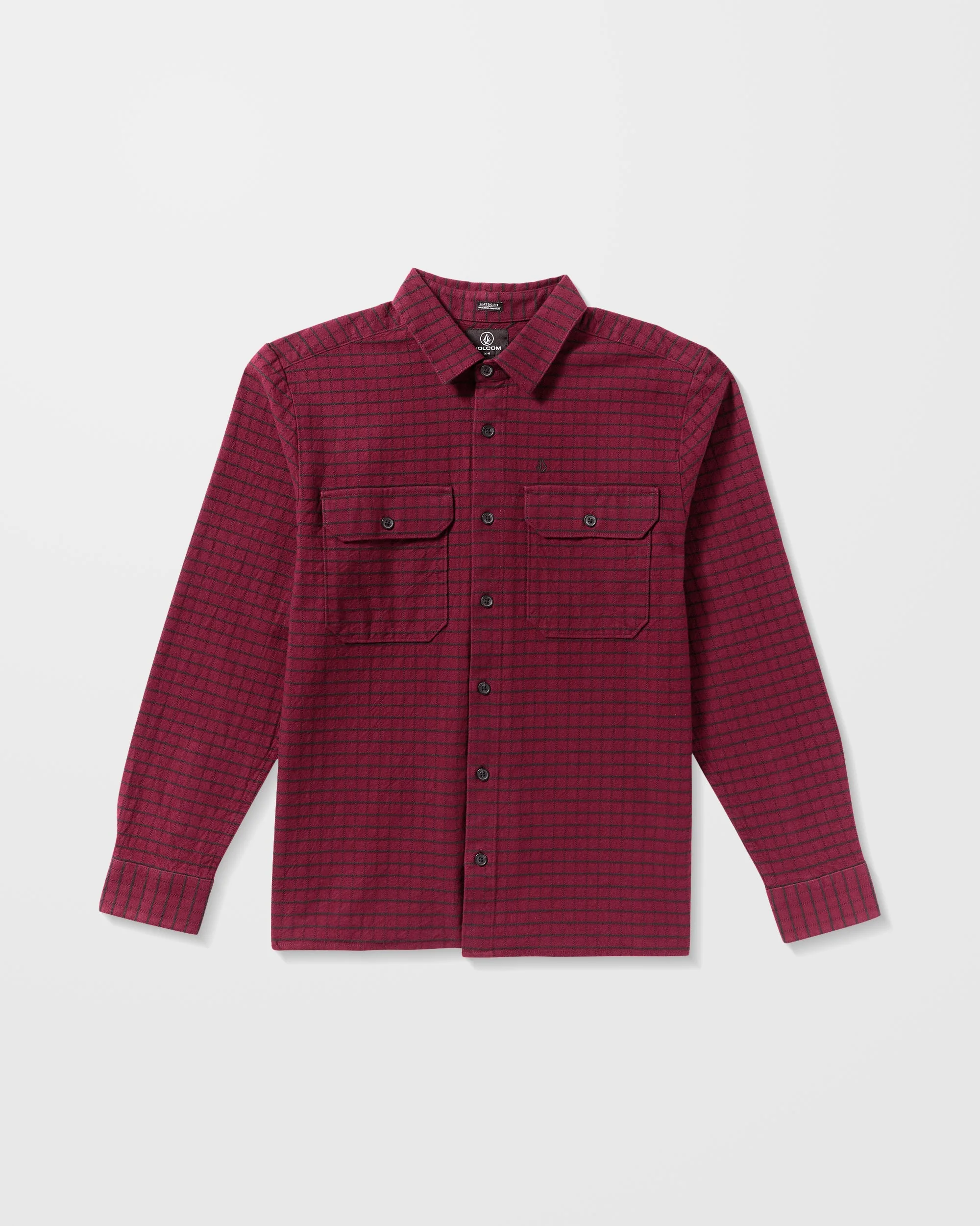 Chemise Augustone - Merlot - Image 6