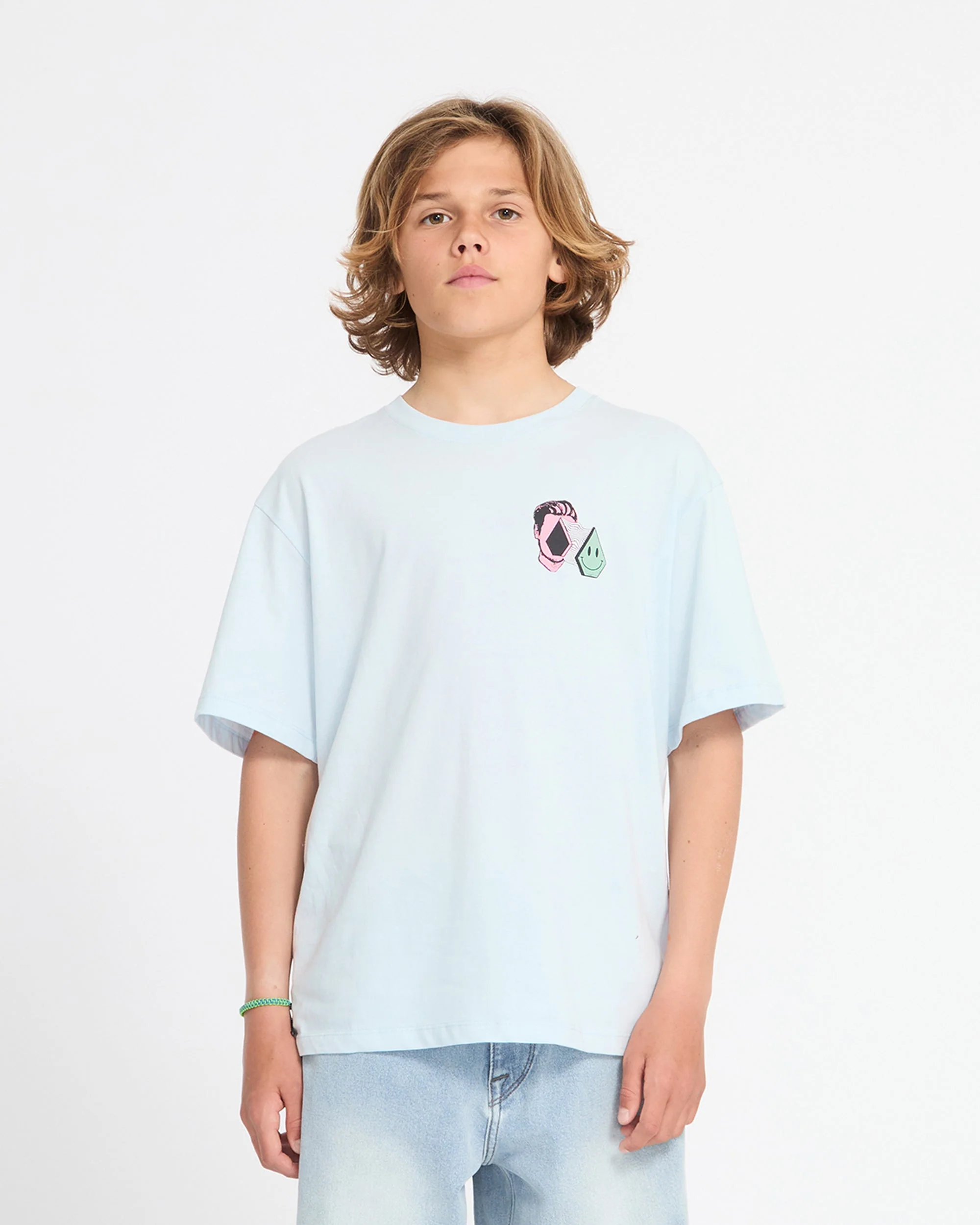 T-shirt Aura - Light Blue Acid - (ENFANT)