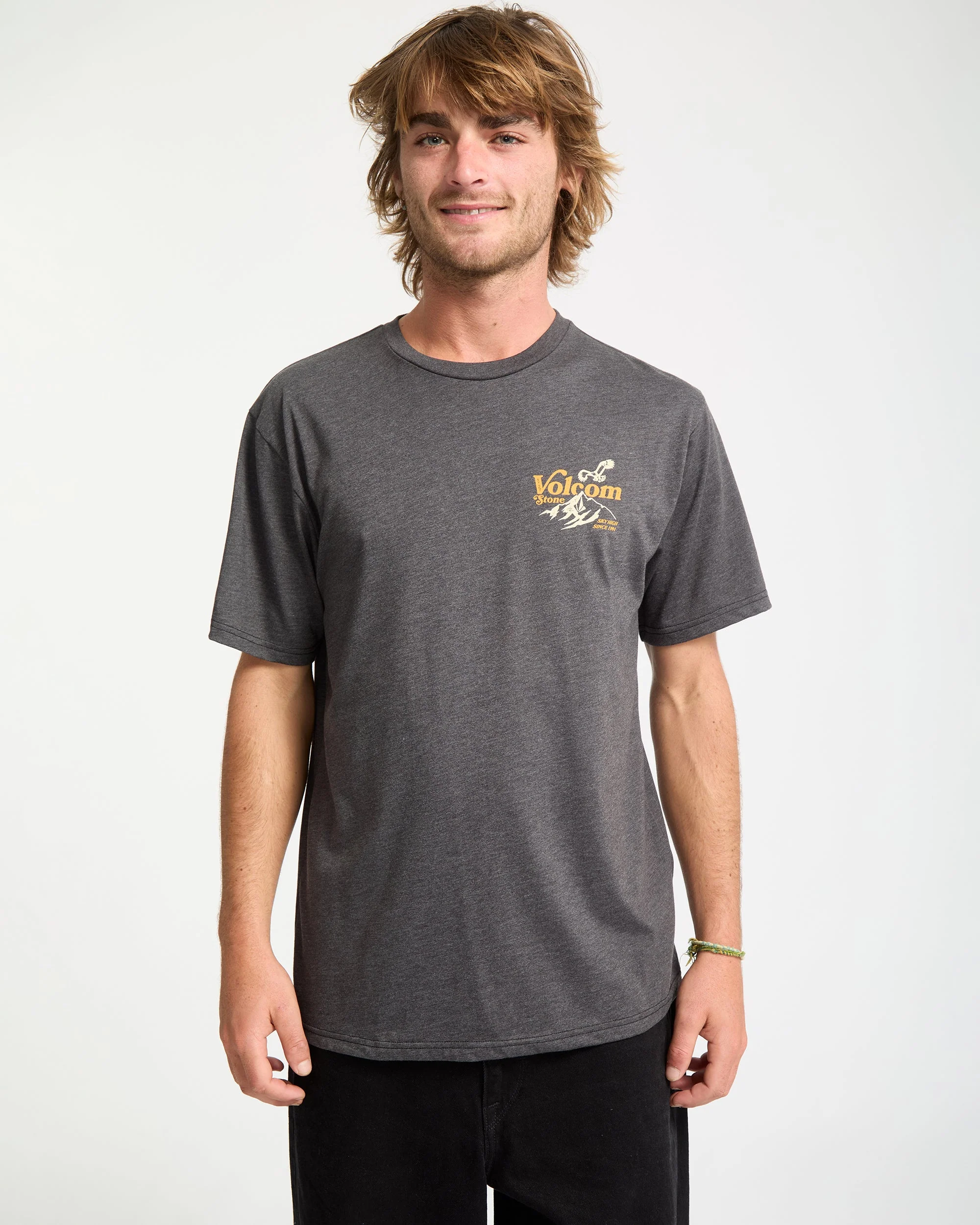 T-Shirt Back Country - Heather Black - Image 5