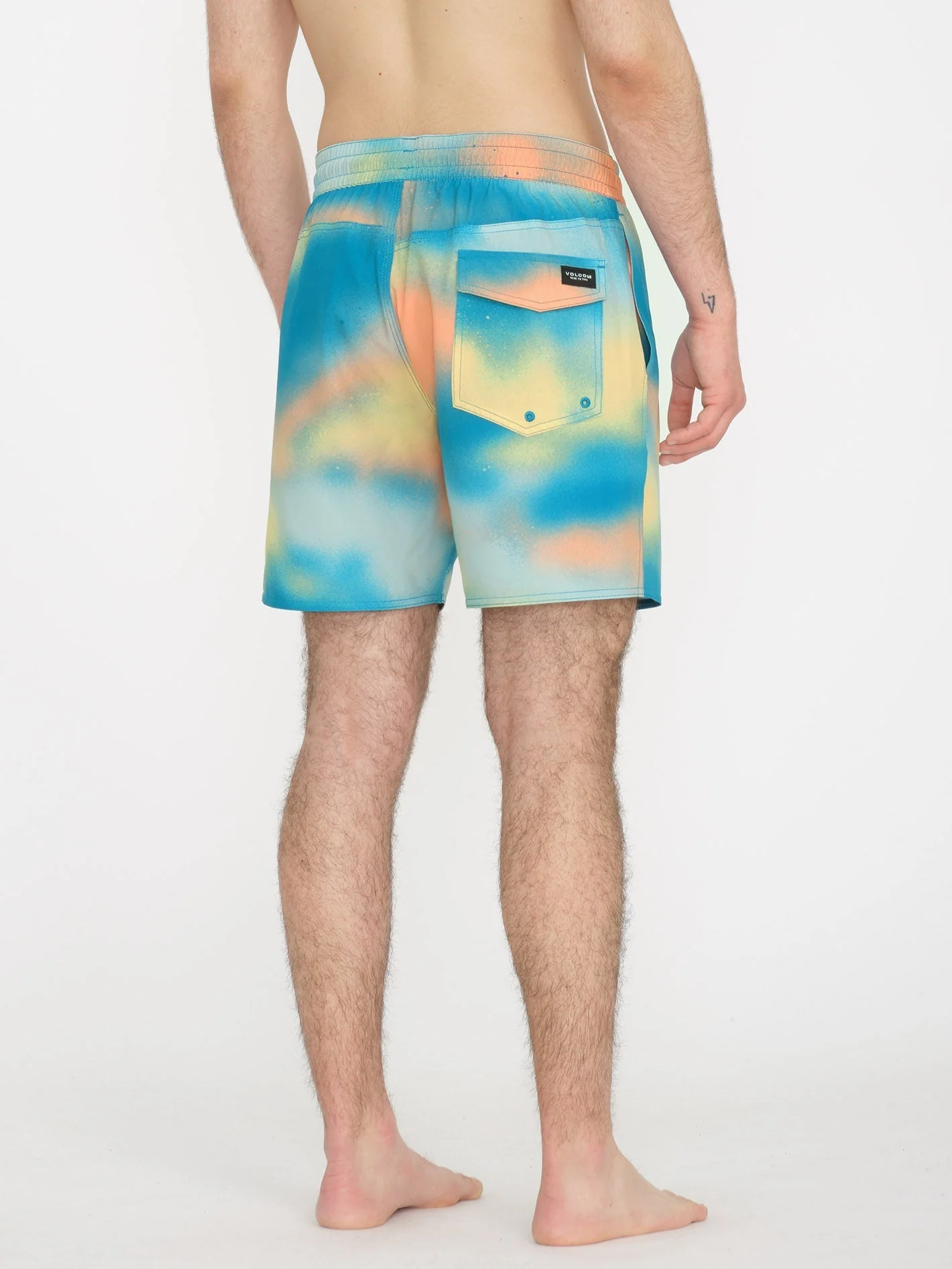 Boardshort Baffle Trunk 17" - SALMON - Image 2