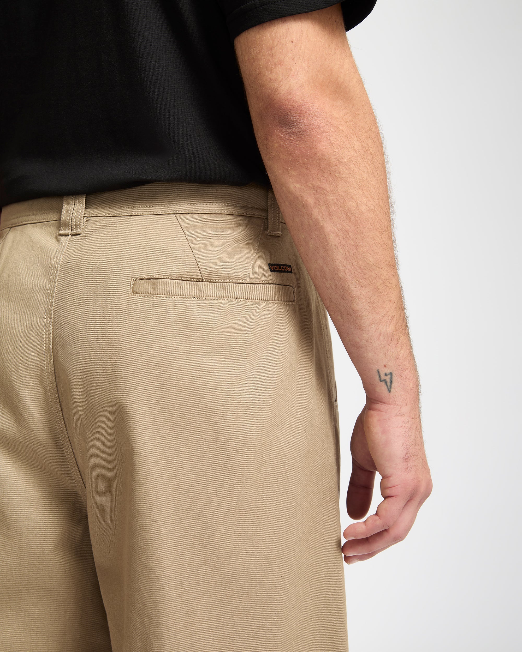 Pantalon Baggos Pleat - Khaki - Image 3