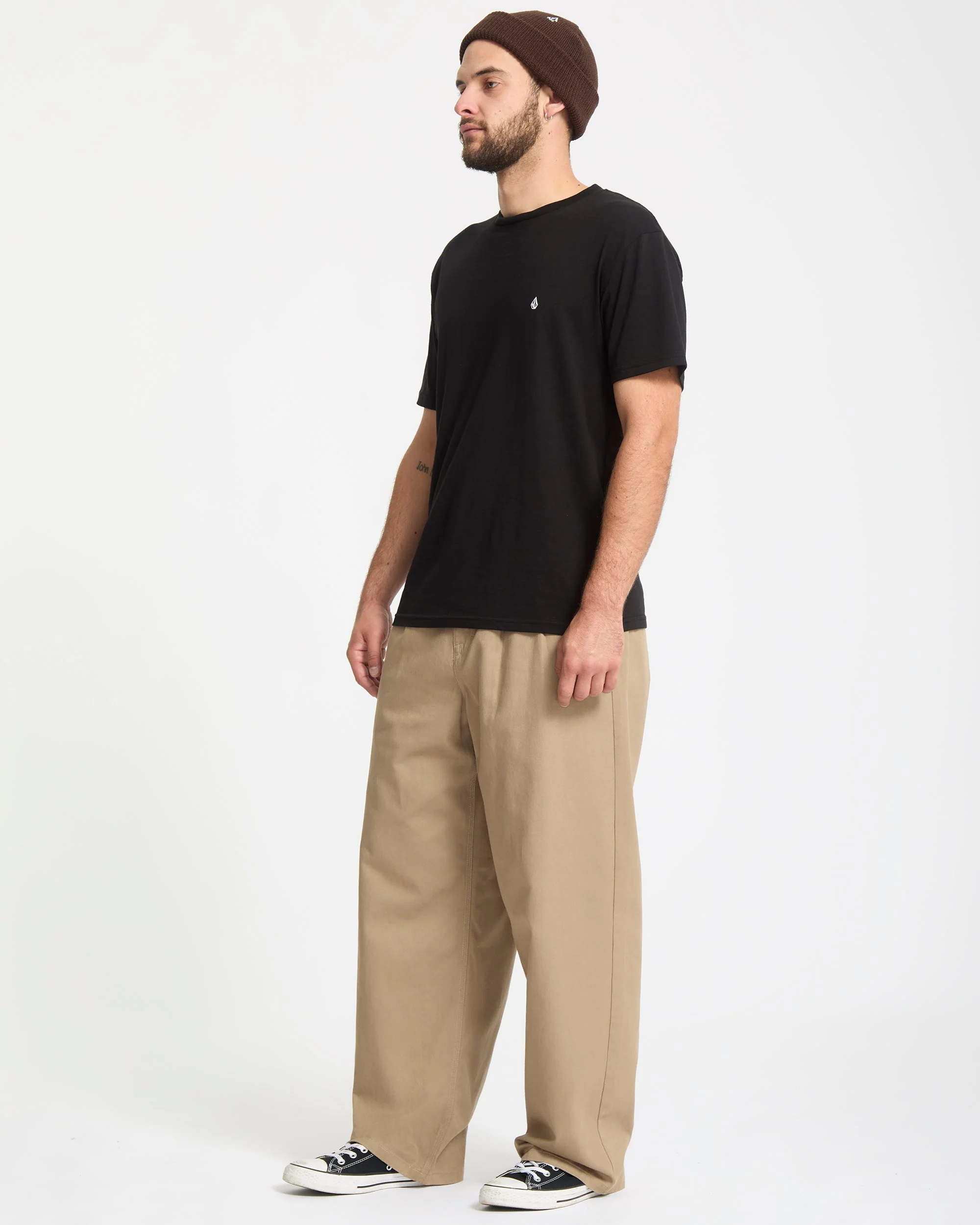 Pantalon Baggos Pleat - Khaki - Image 6