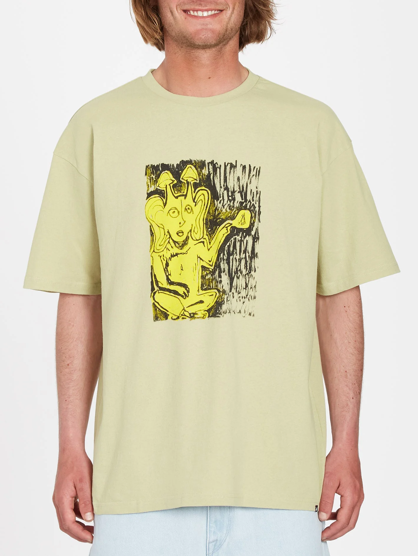 T-shirt Balister - LENTIL GREEN - Image 4