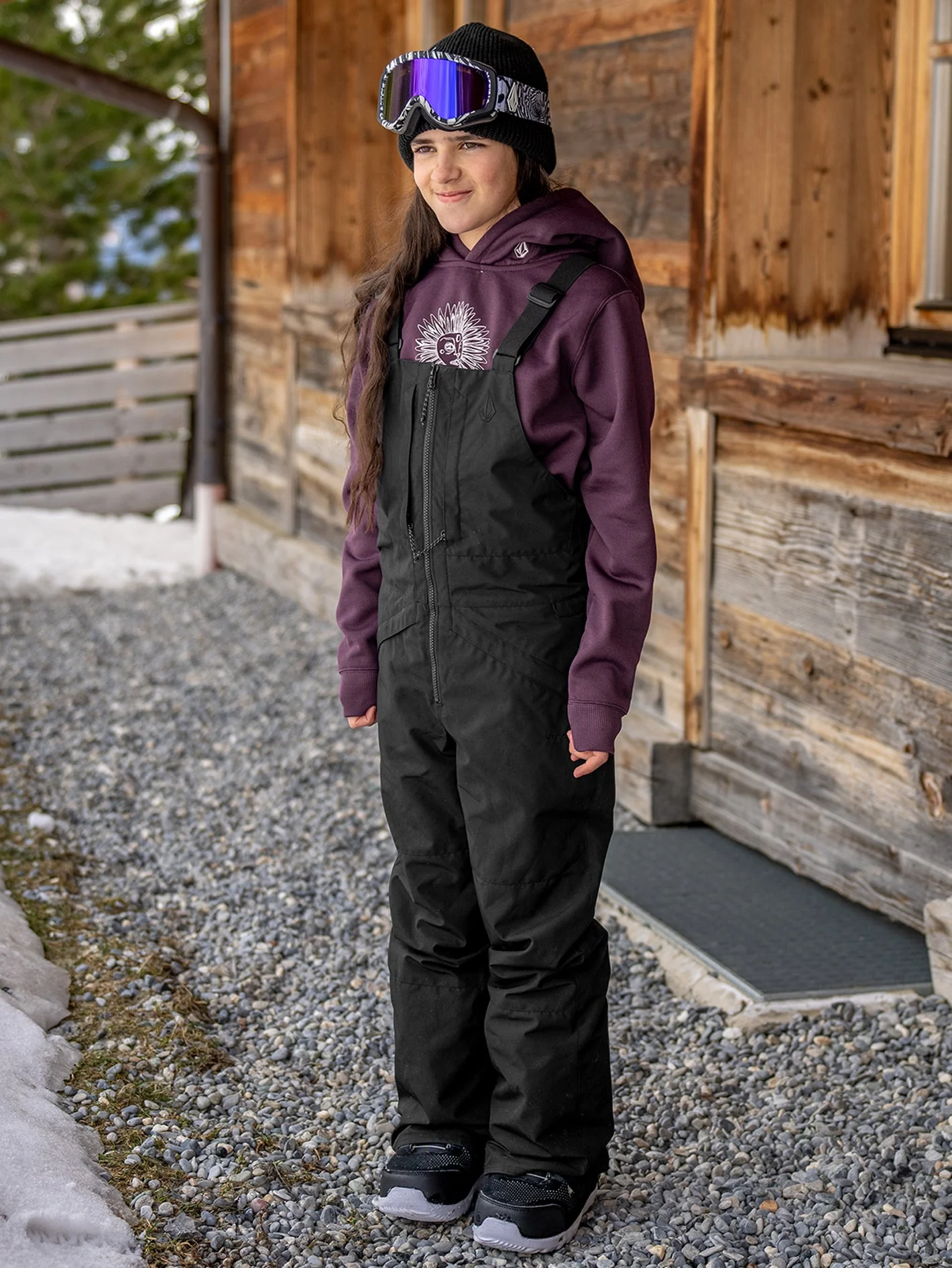 Salopette Barkley Insulated - BLACK - (Enfant) - Image 3