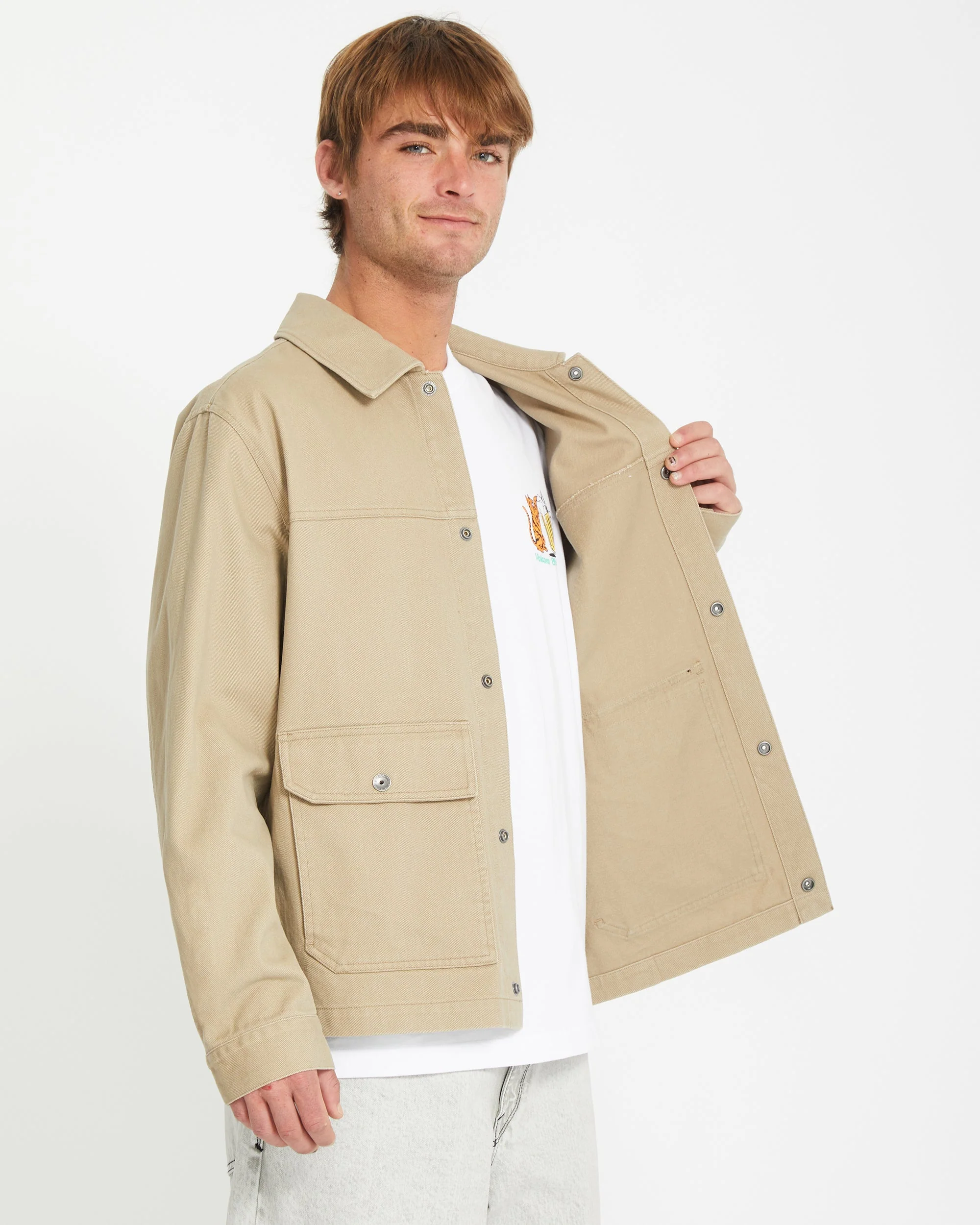 Veste Barton - KHAKI - Image 4