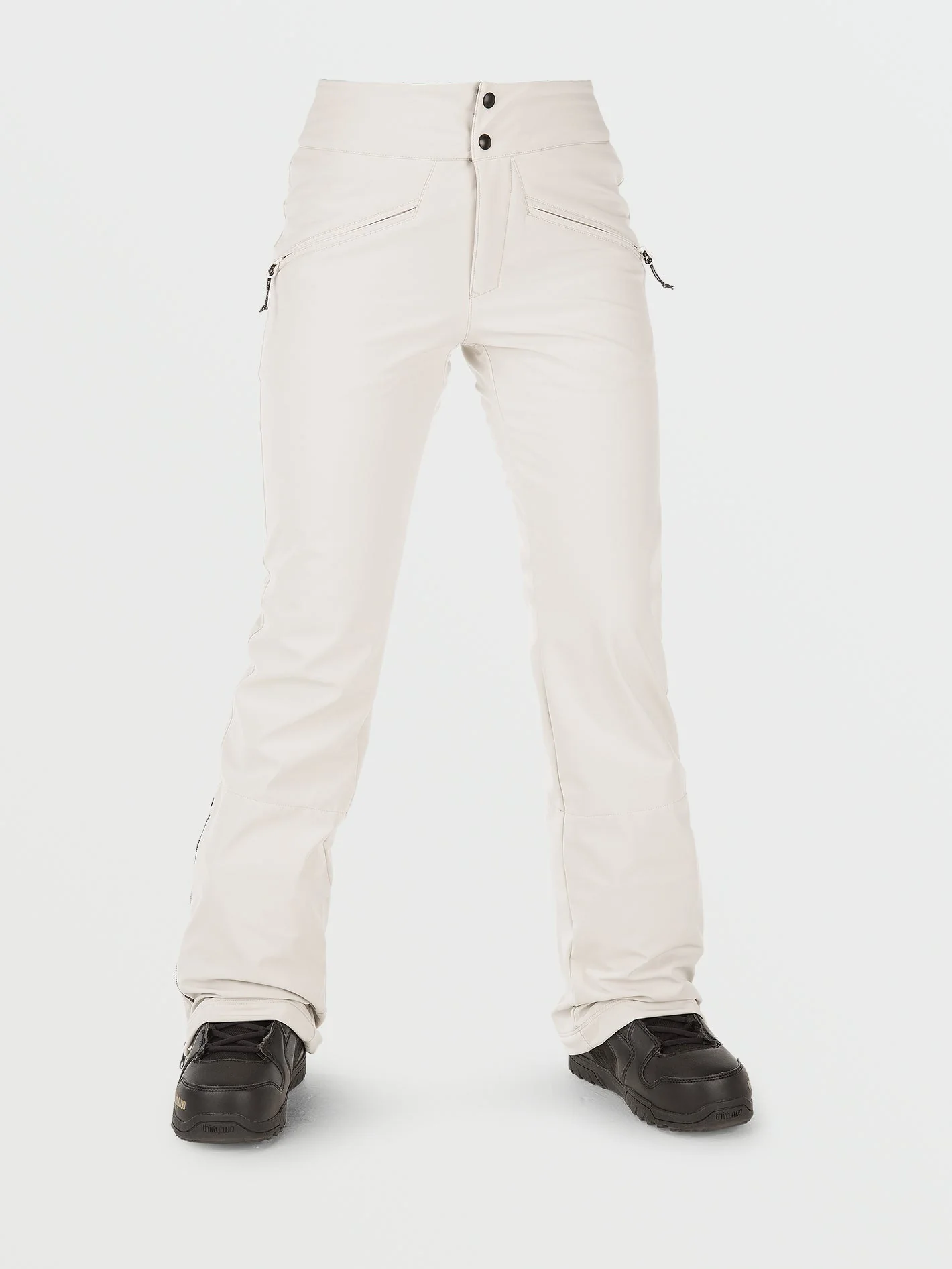 Pantalon de snow Battle Stretch High Rise - Off White - Image 7