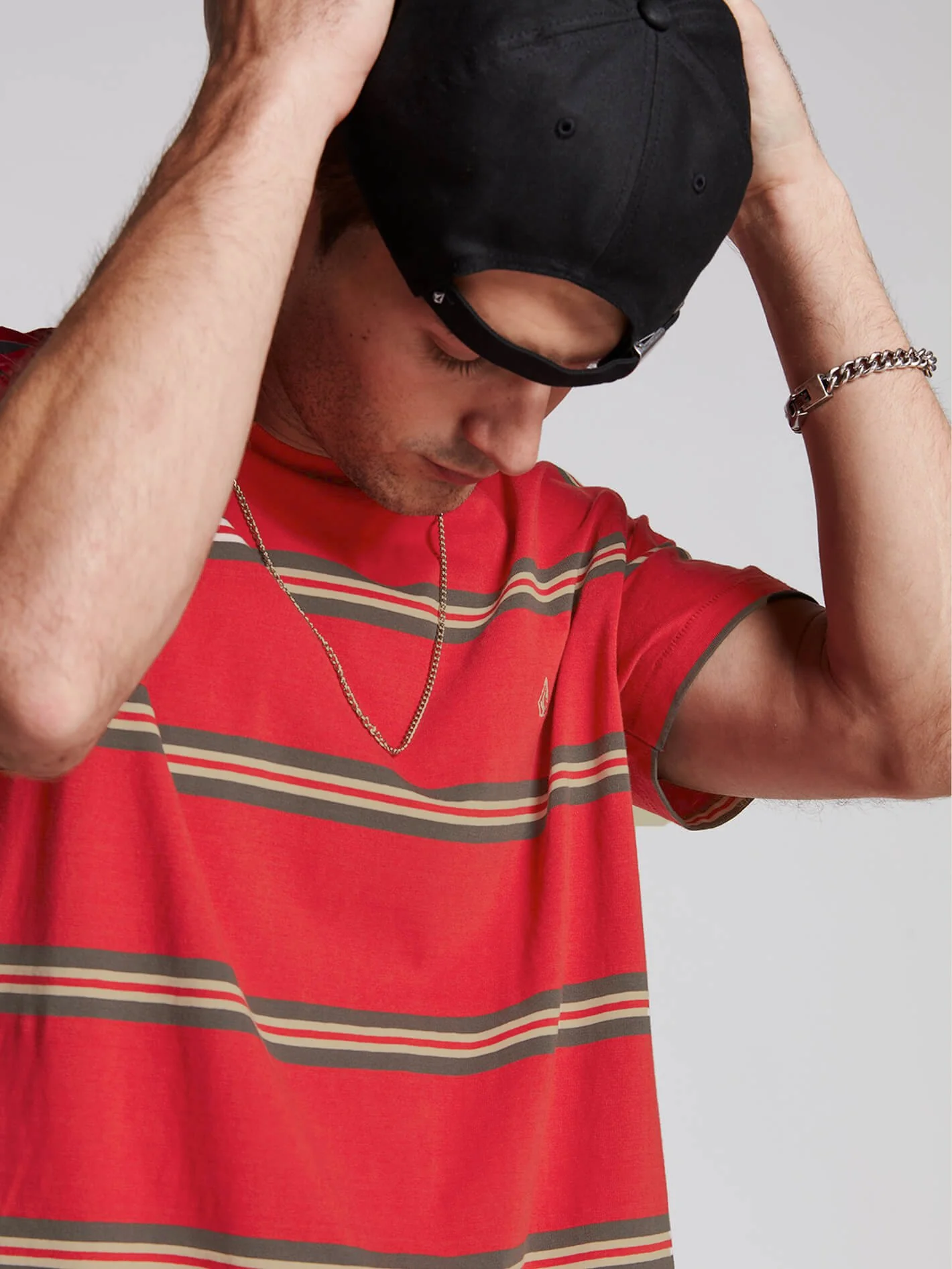T-shirt Beauville Crew - Burgundy - Image 4