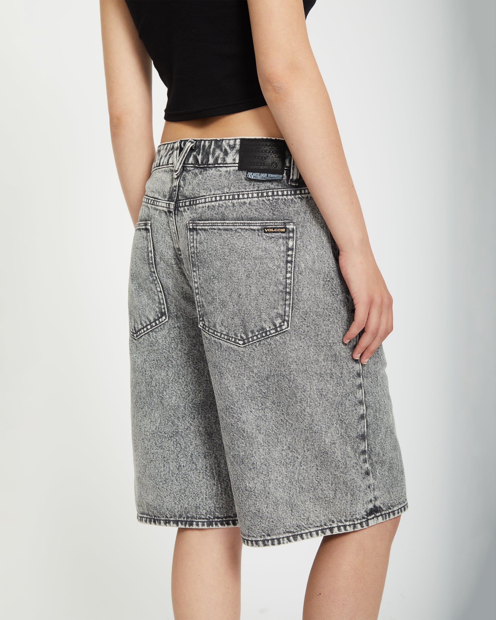 Short en denim Beeggy - Grey Vintage - Image 2