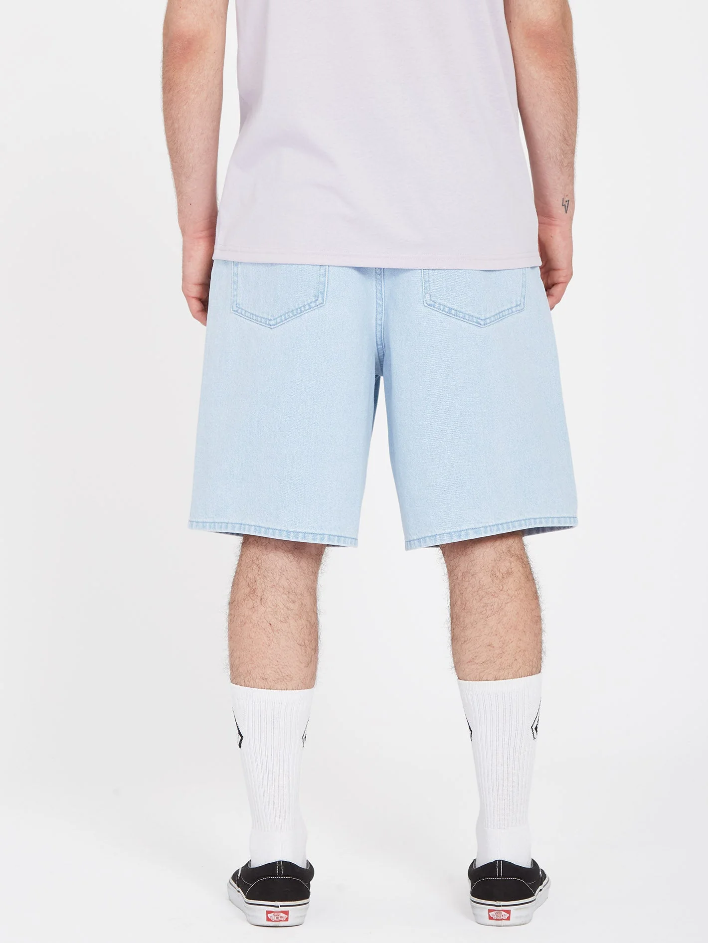 Short Billow Denim - LIGHT BLUE - Image 2