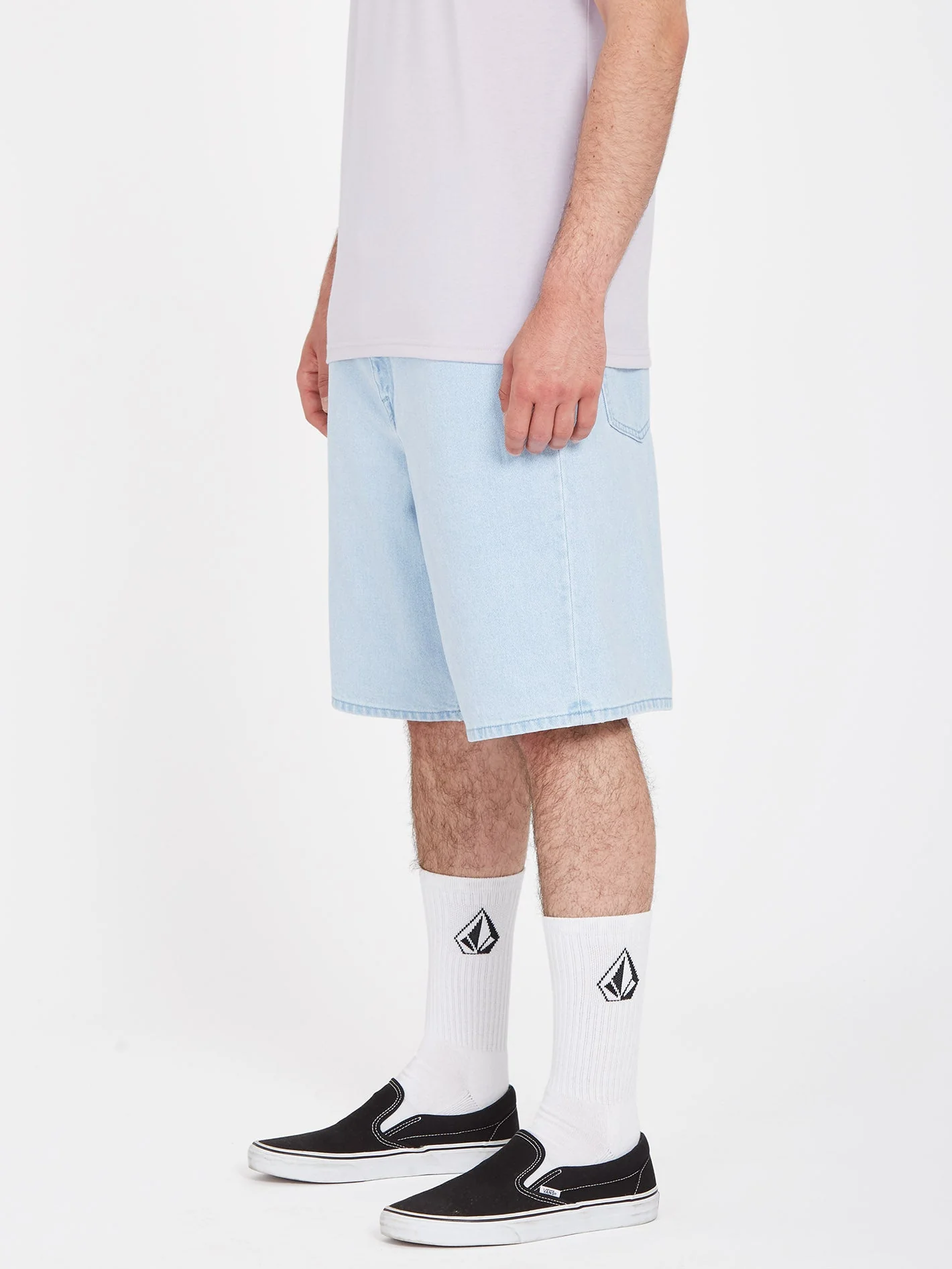 Short Billow Denim - LIGHT BLUE - Image 7