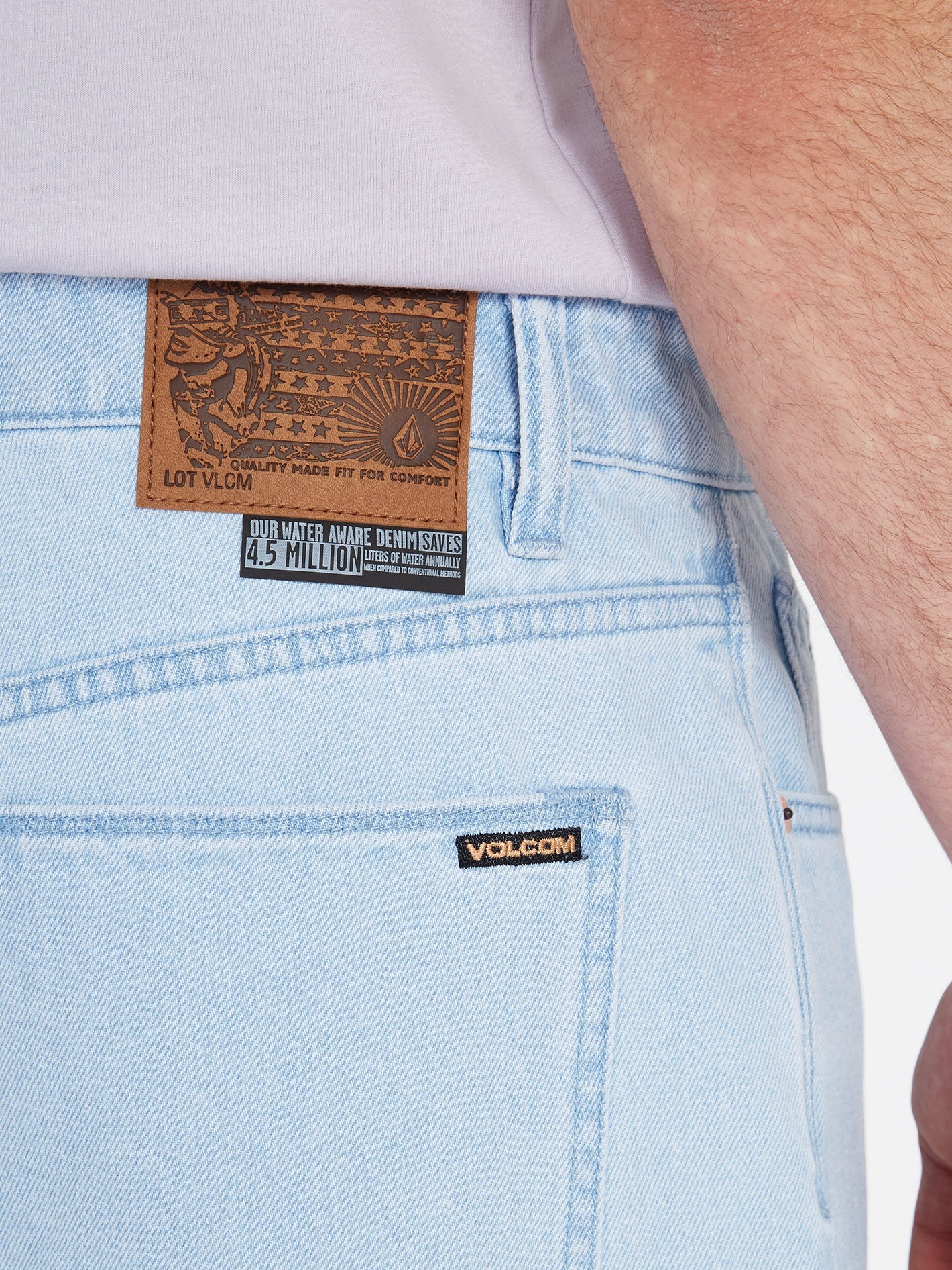 Short Billow Denim - LIGHT BLUE - Image 8