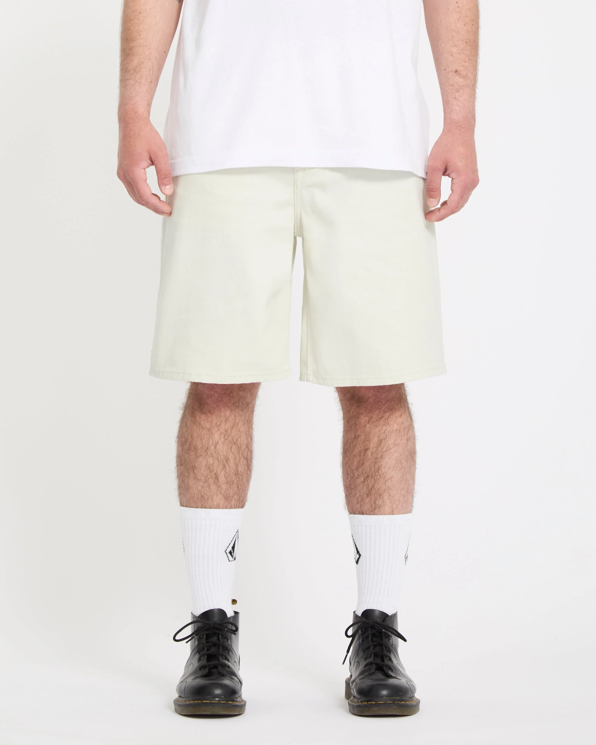 Short en denim Billow 22" - Dirty White - Image 3